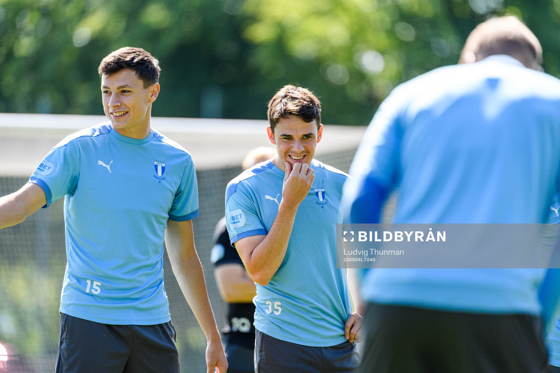 Anel Ahmedhodzic och Samuel Adrian