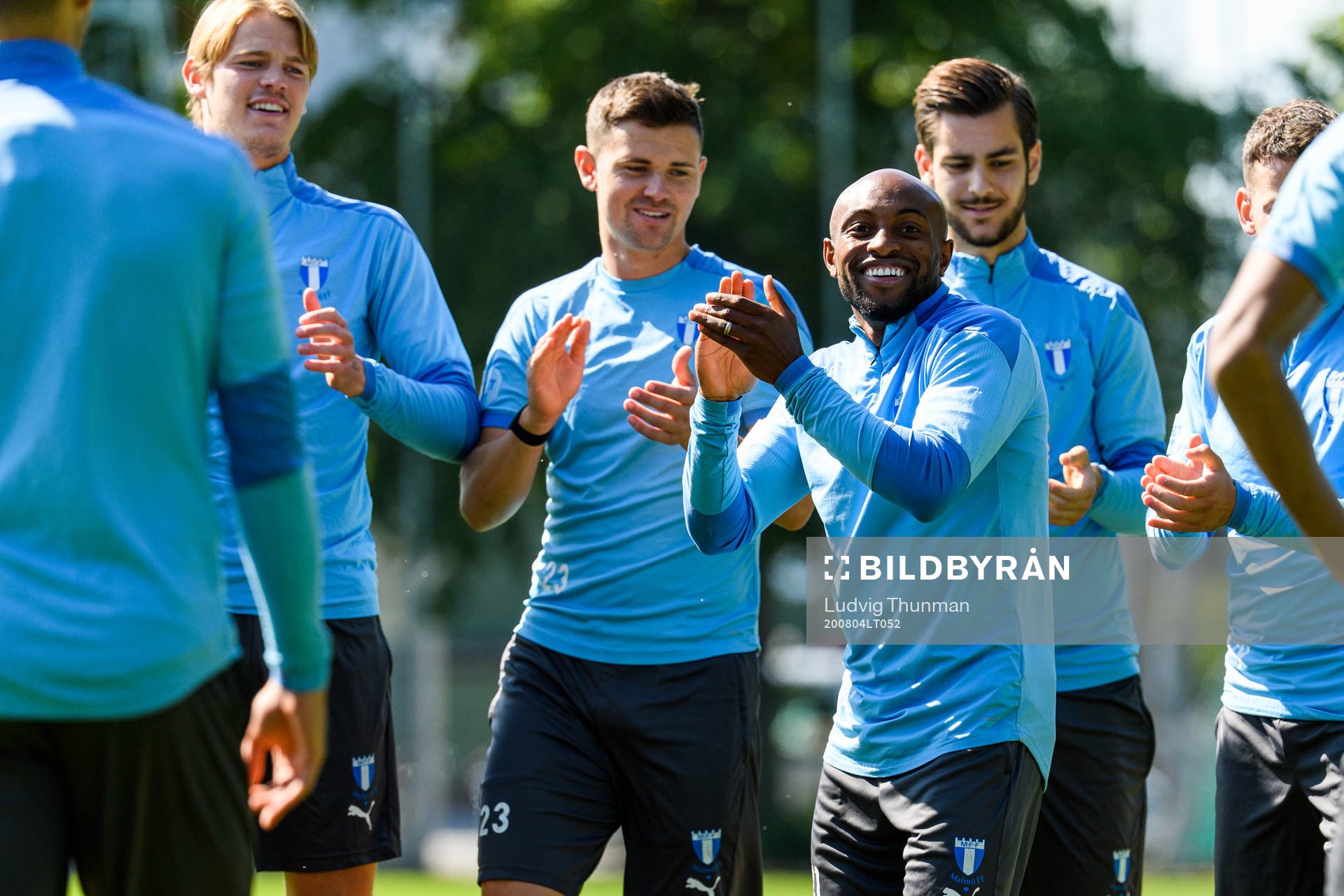 Hugo Andersson, Marcus Antonsson och Fouad Bachirou