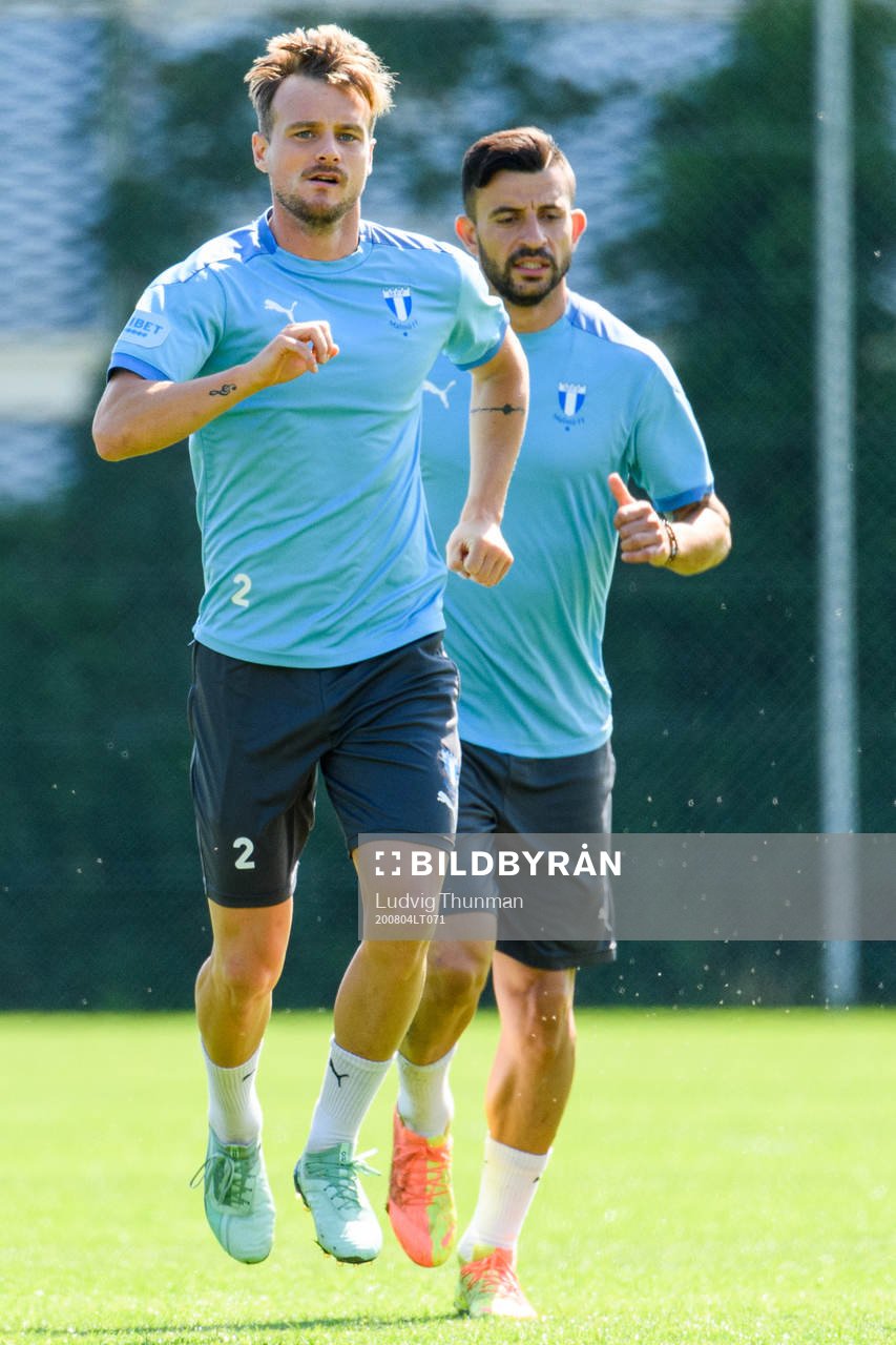 Eric Larsson och Behrang Safari