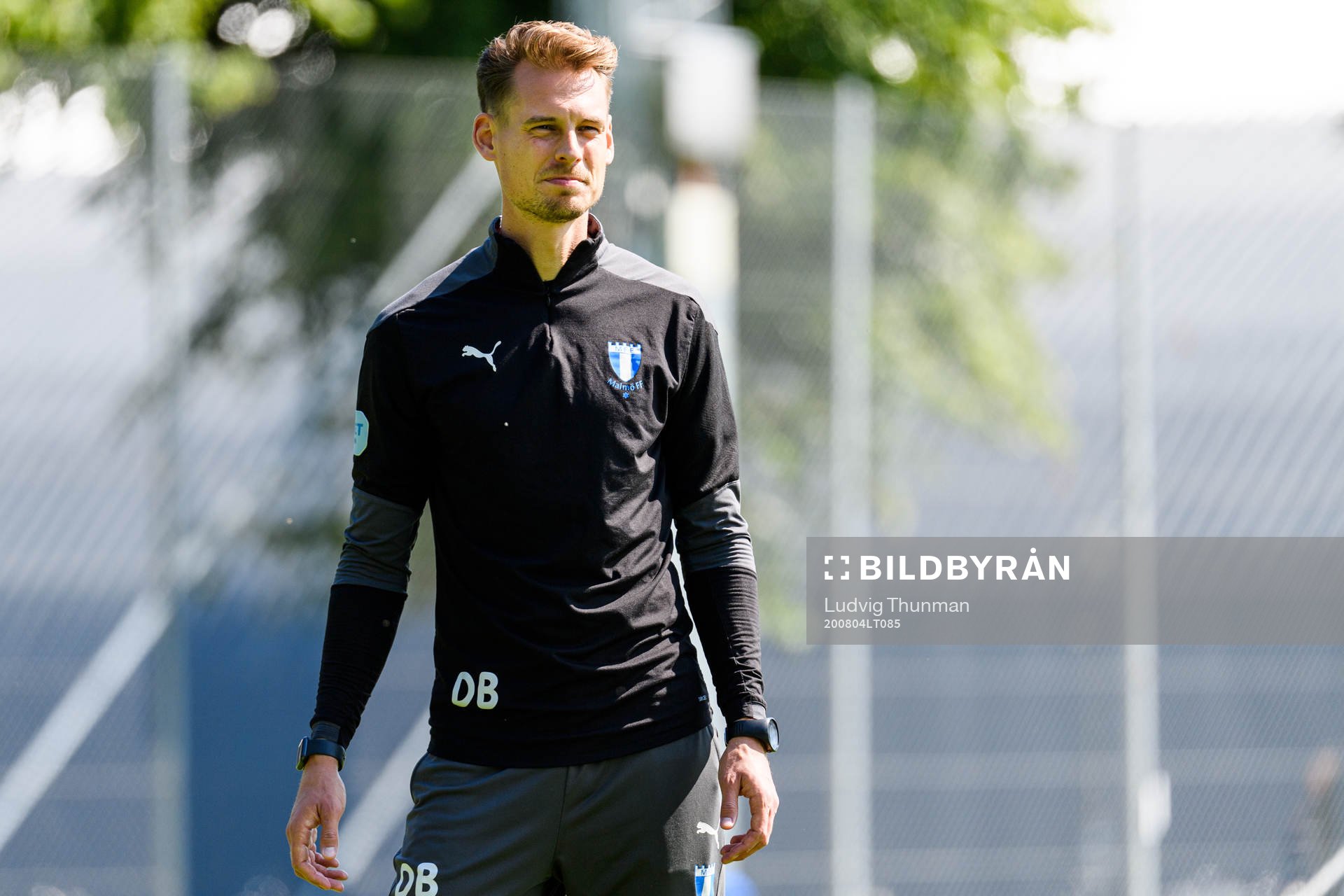 Assisterande tränare Daniel Bäckström
