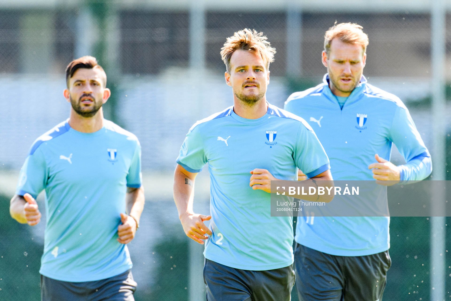 Behrang Safari, Eric Larsson och Ola Toivonen