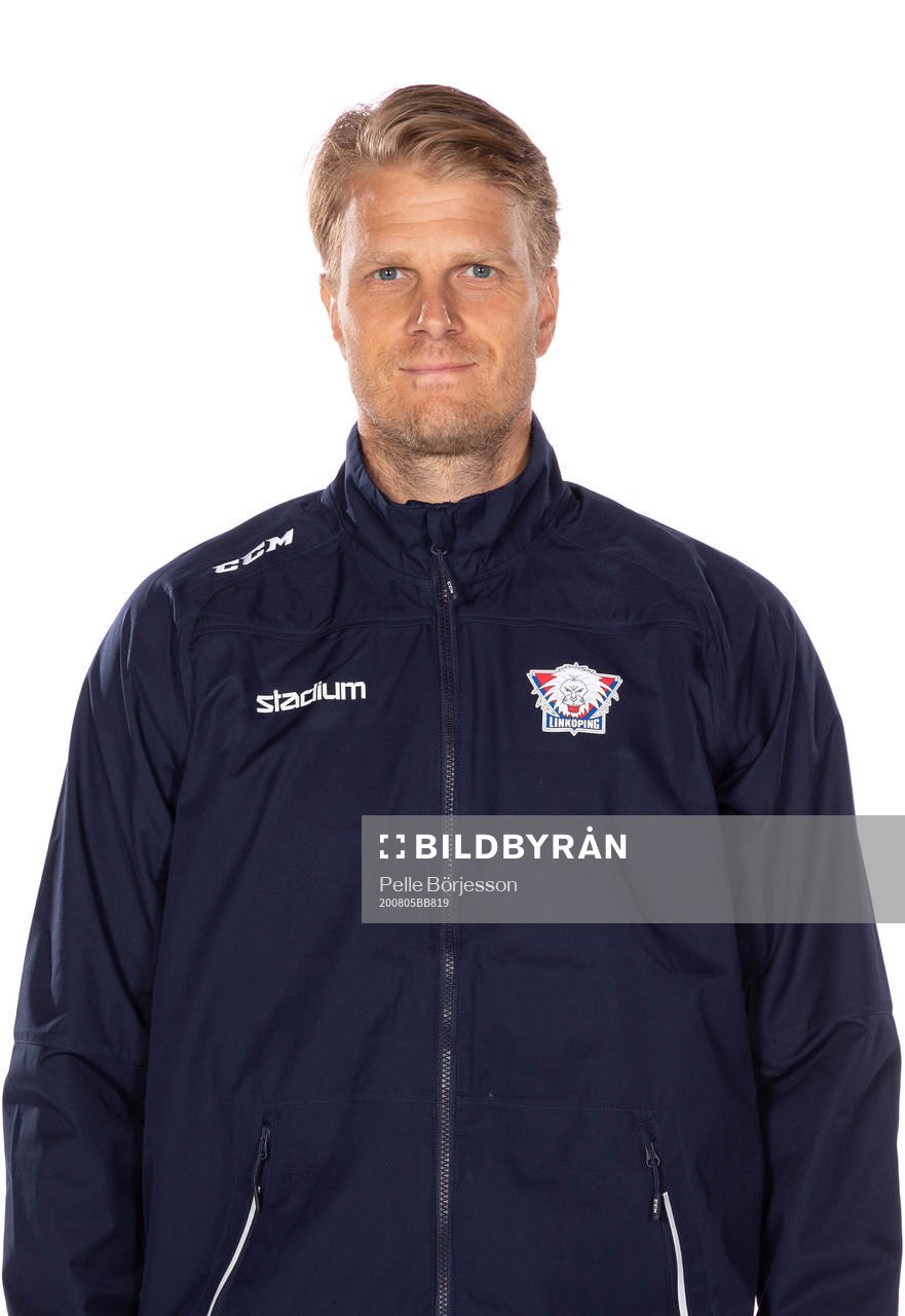Linköpings målvaktstränare Jonas Fransson