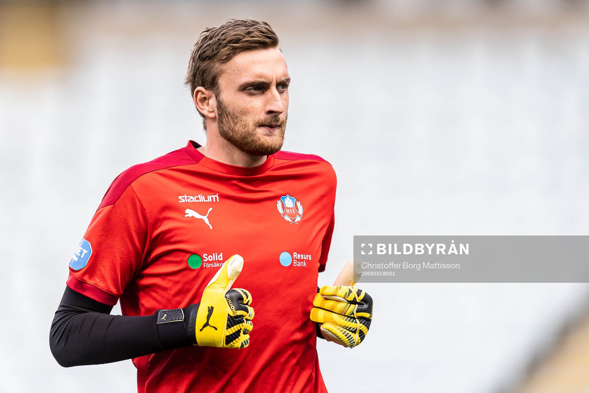Helsingborgs Helsingborgs målvakt Alexander Nilsson