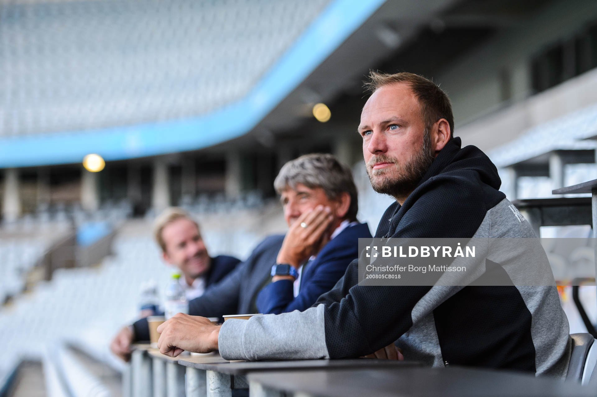 Helsingborgs Andreas Granqvist på läktarplats