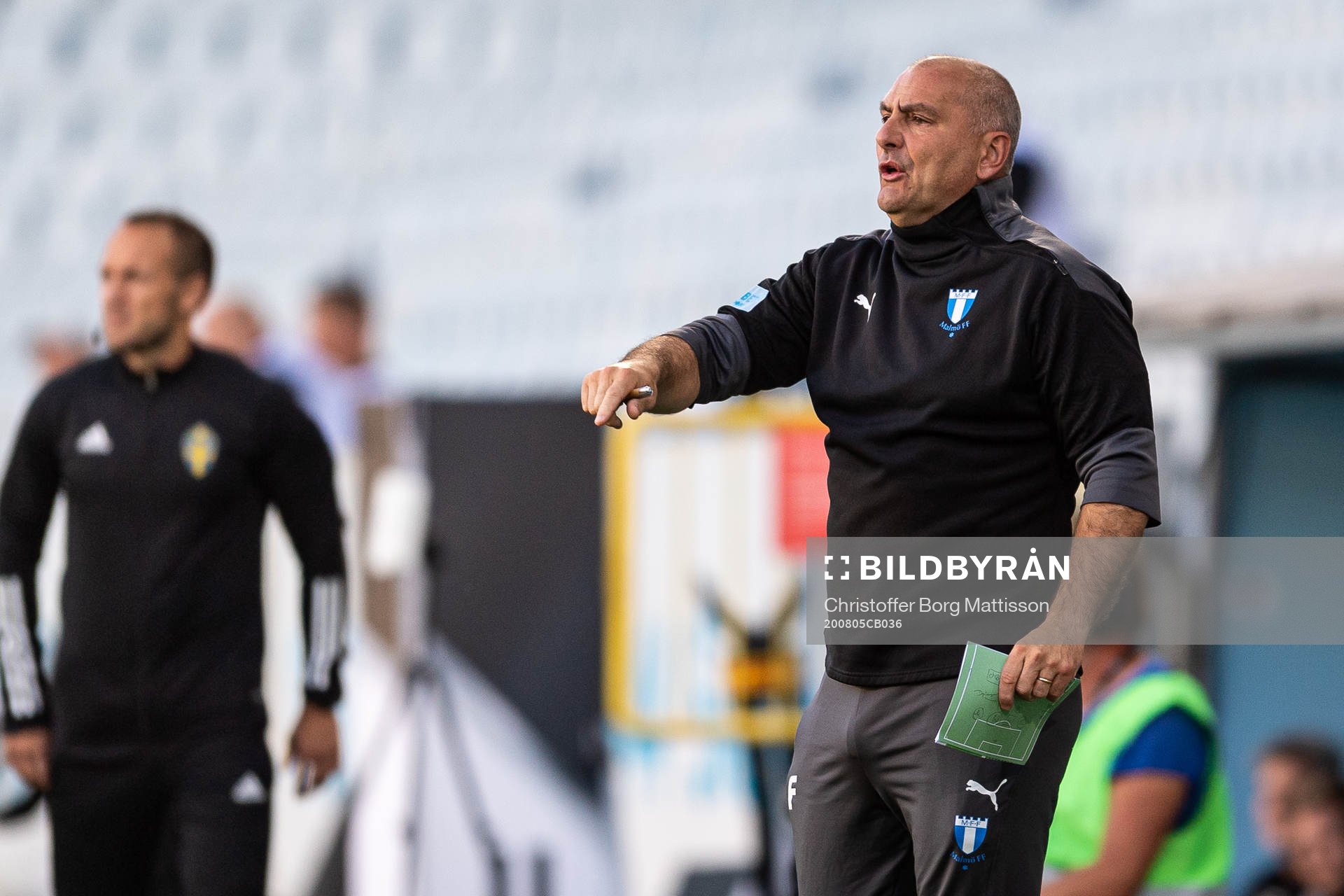 Malmö FFs målvaktstränaren Jonnie Fedel ger