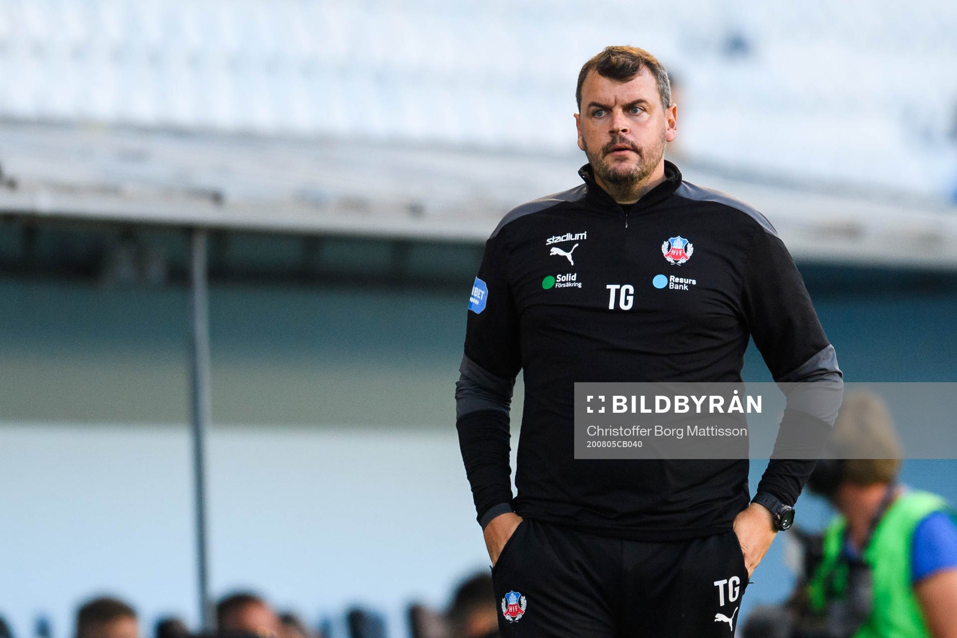 Helsingborgs assisterande tränare Thomas Gabrielsson