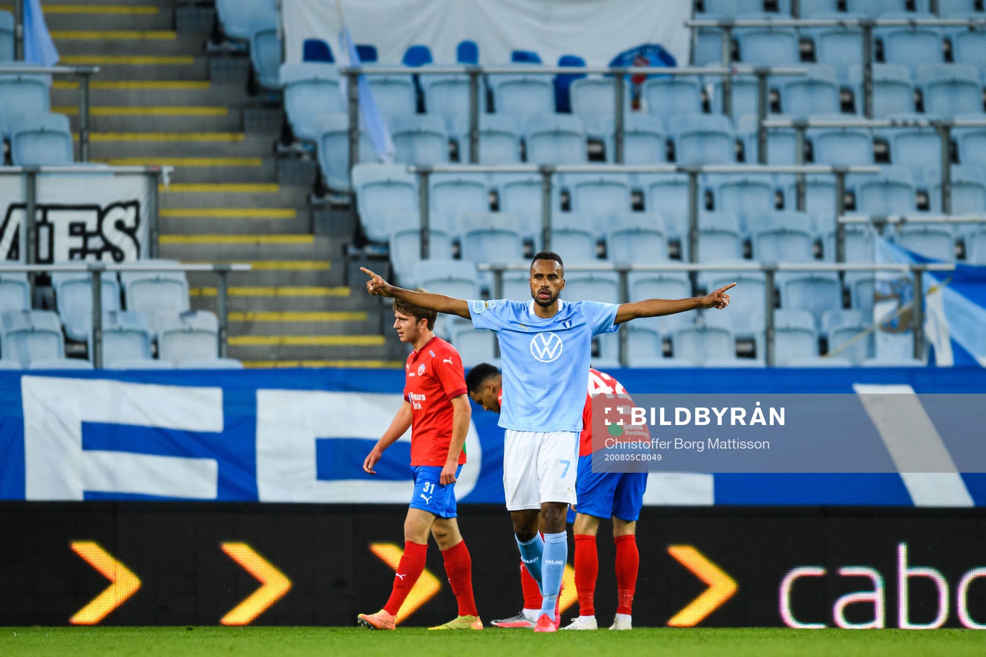 Malmö FFs Isaac Kiese Thelin jublar