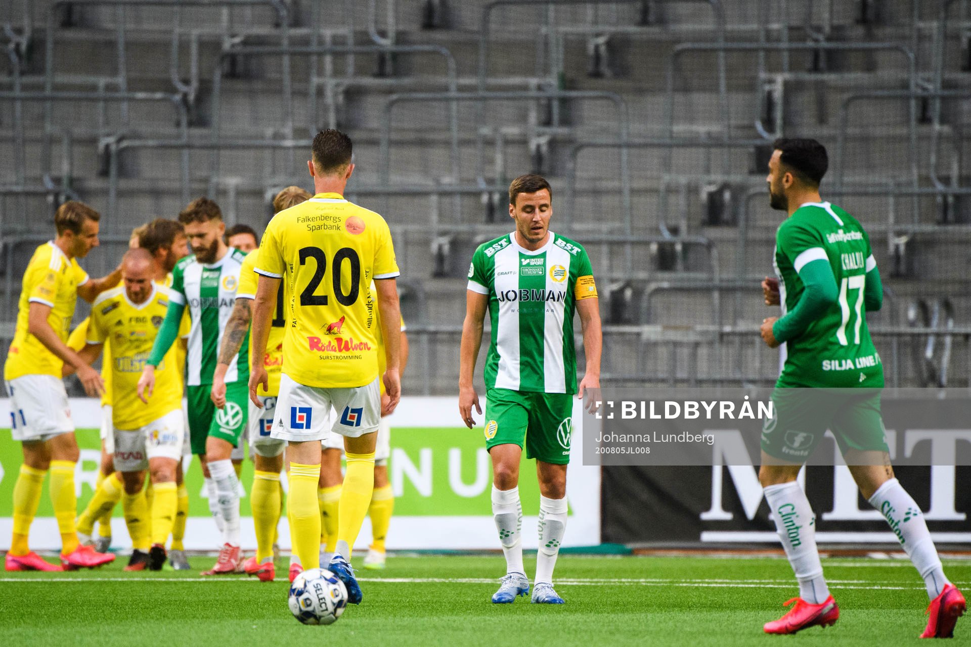 Hammarbys Jeppe Andersen deppar