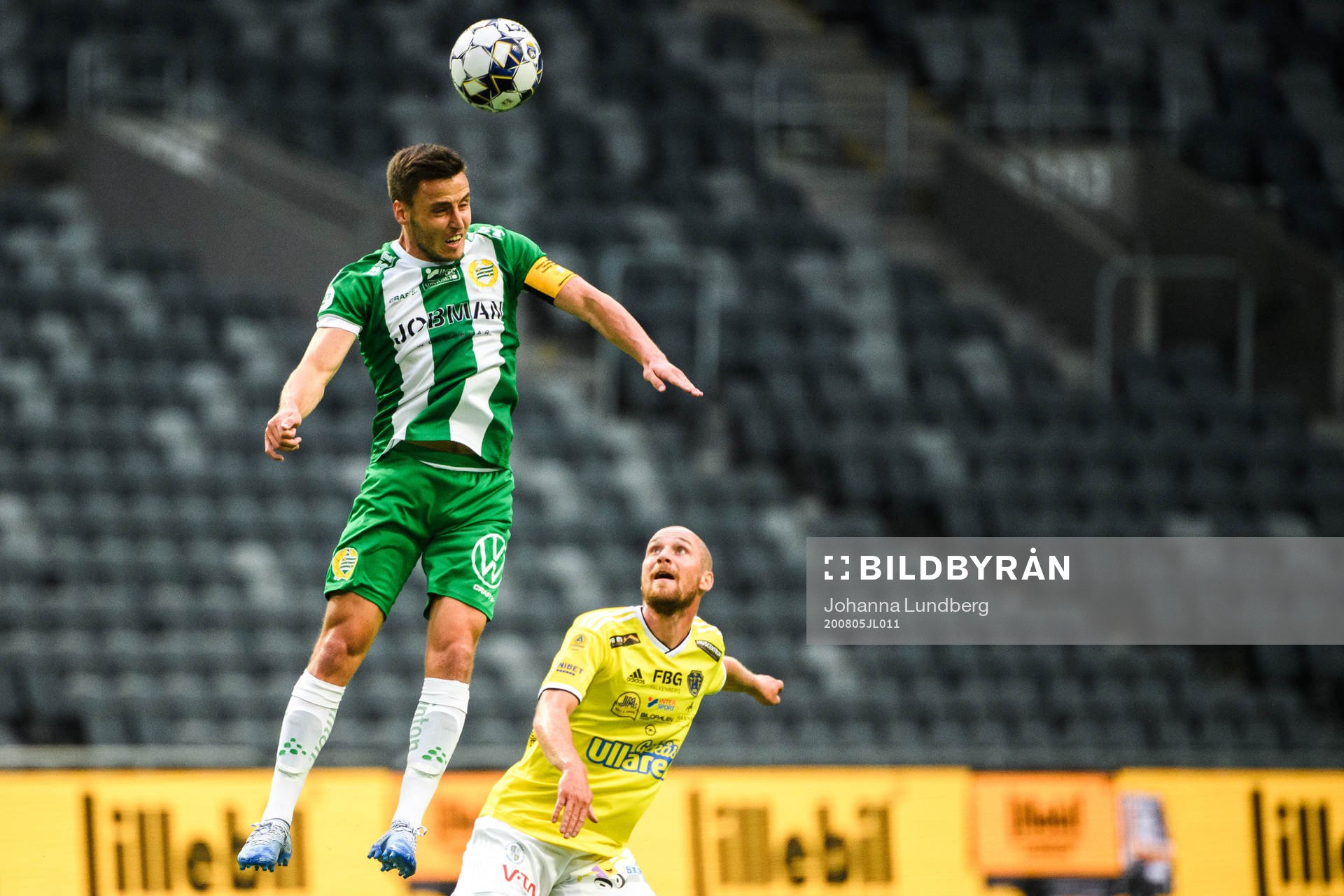 Hammarbys Jeppe Andersen och Falkenbergs Christoffer