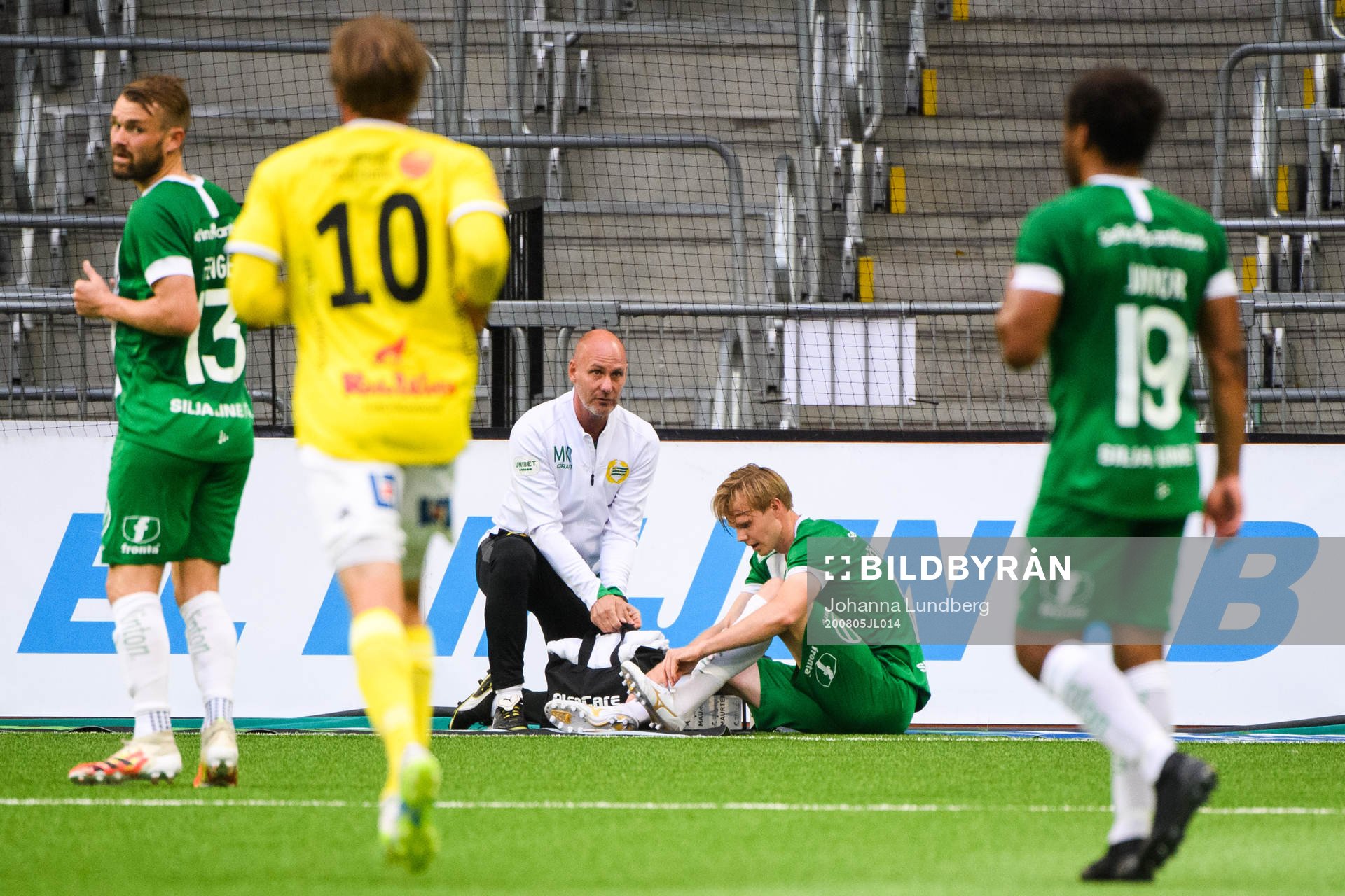 Hammarbys Tim Söderström får vård