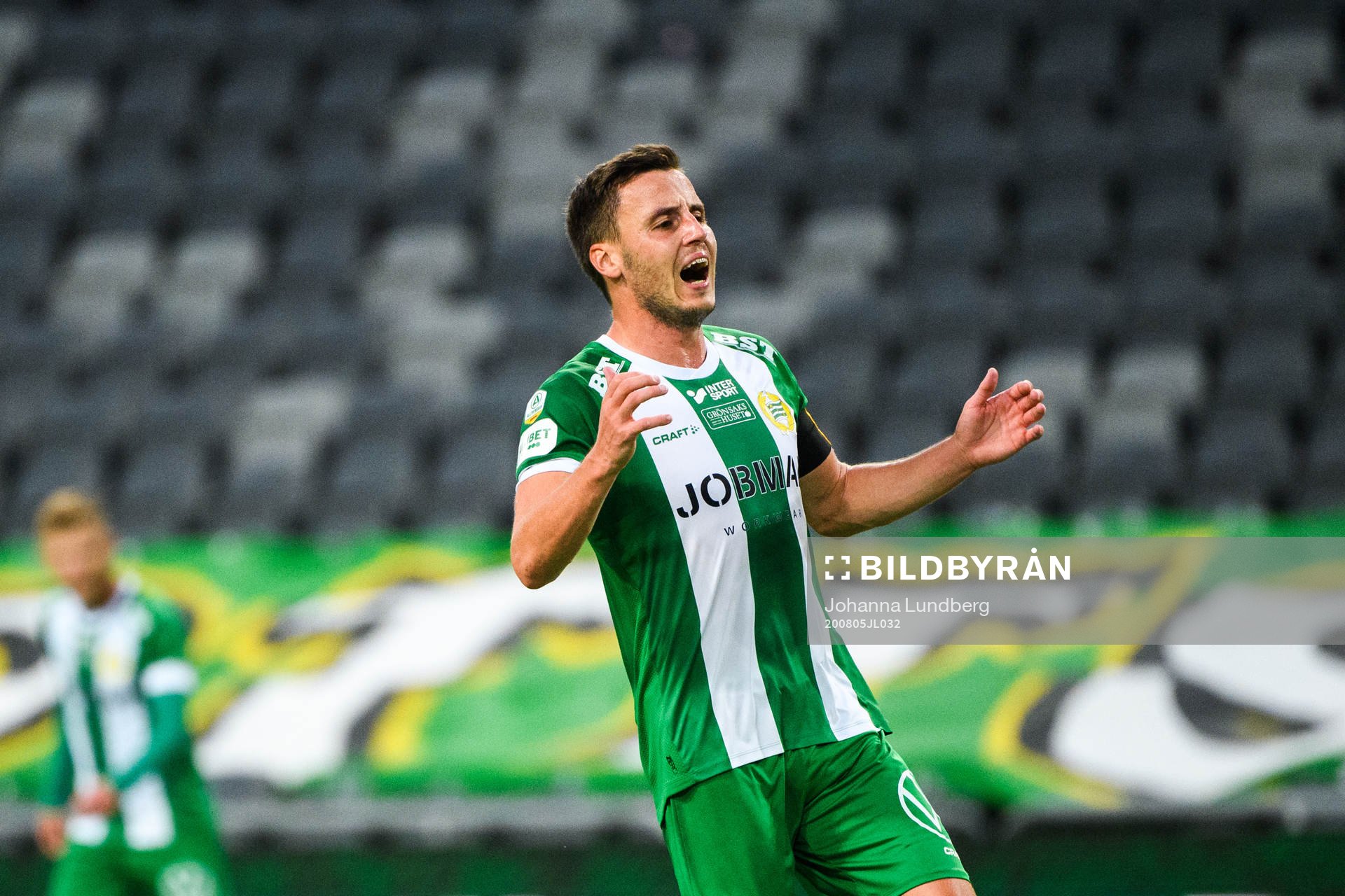 Hammarbys Jeppe Andersen deppar