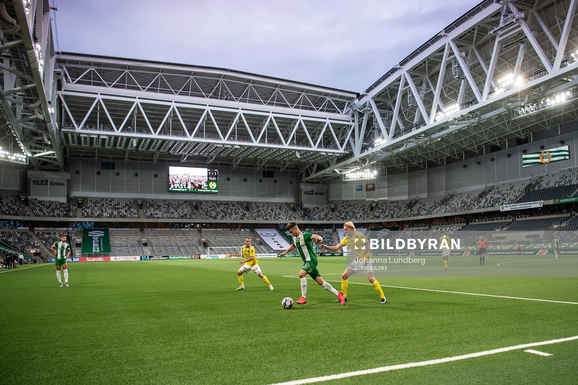 Hammarbys Alexander Kacaniklic och Falkenbergs Jacob