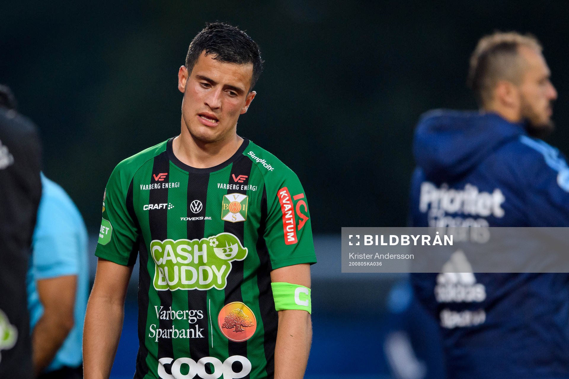 Varbergs Astrit Selmani deppar