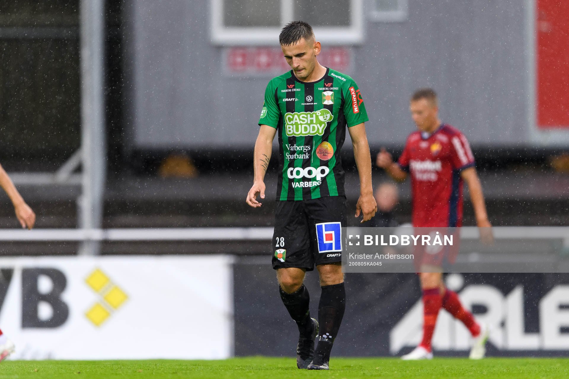 Varbergs Erion Sadiku deppar