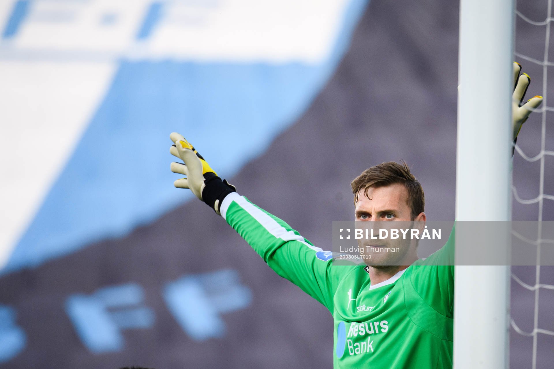 Helsingborgs målvakt Alexander Nilsson