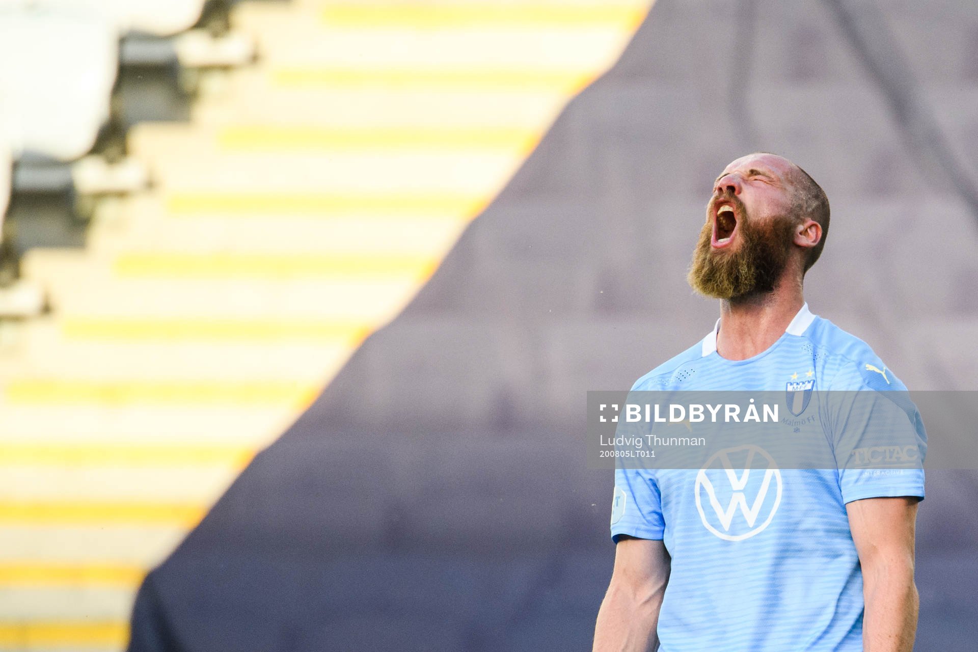 Malmö FFs Jo Inge Berget deppar