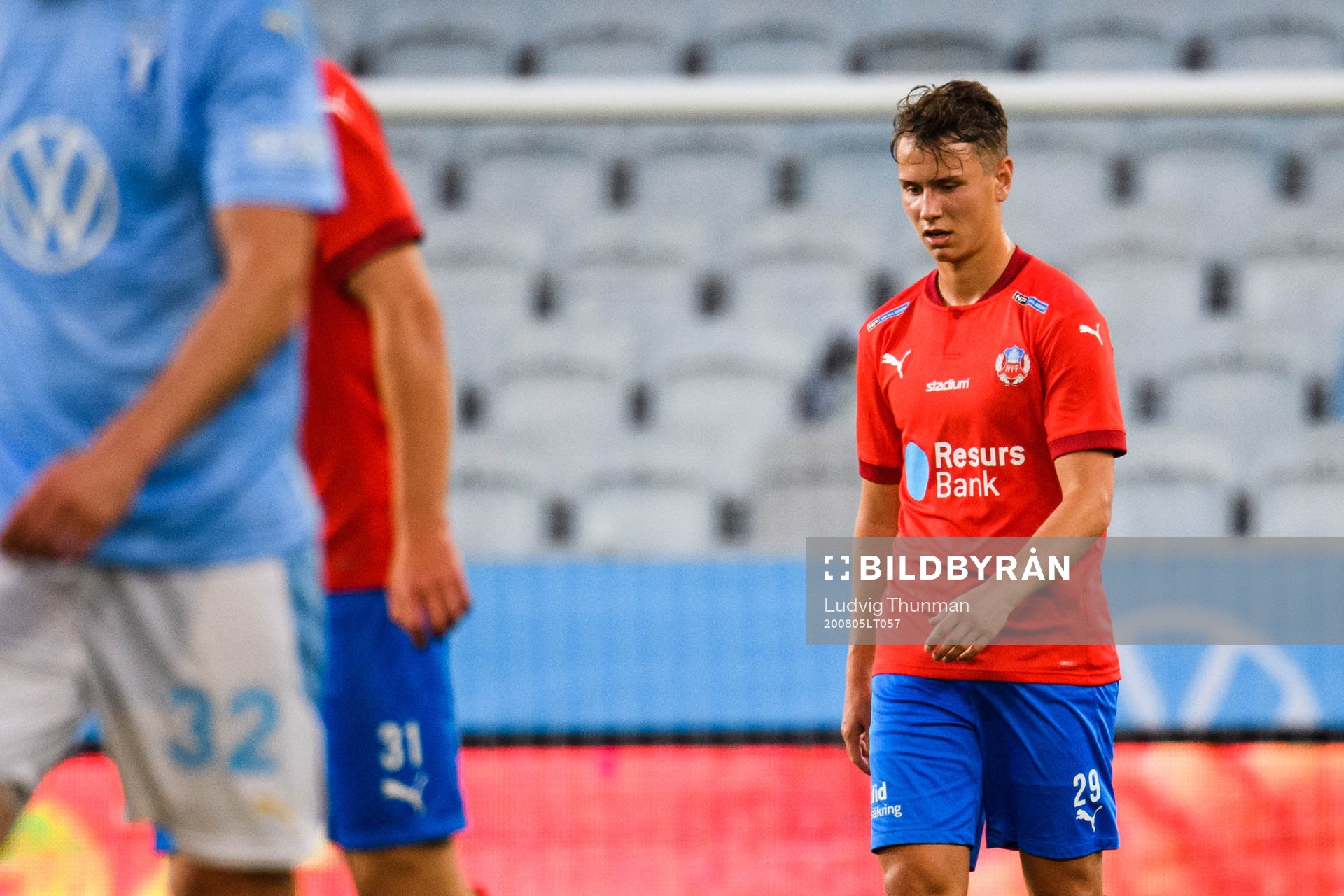 Helsingborgs Alex Timossi deppar