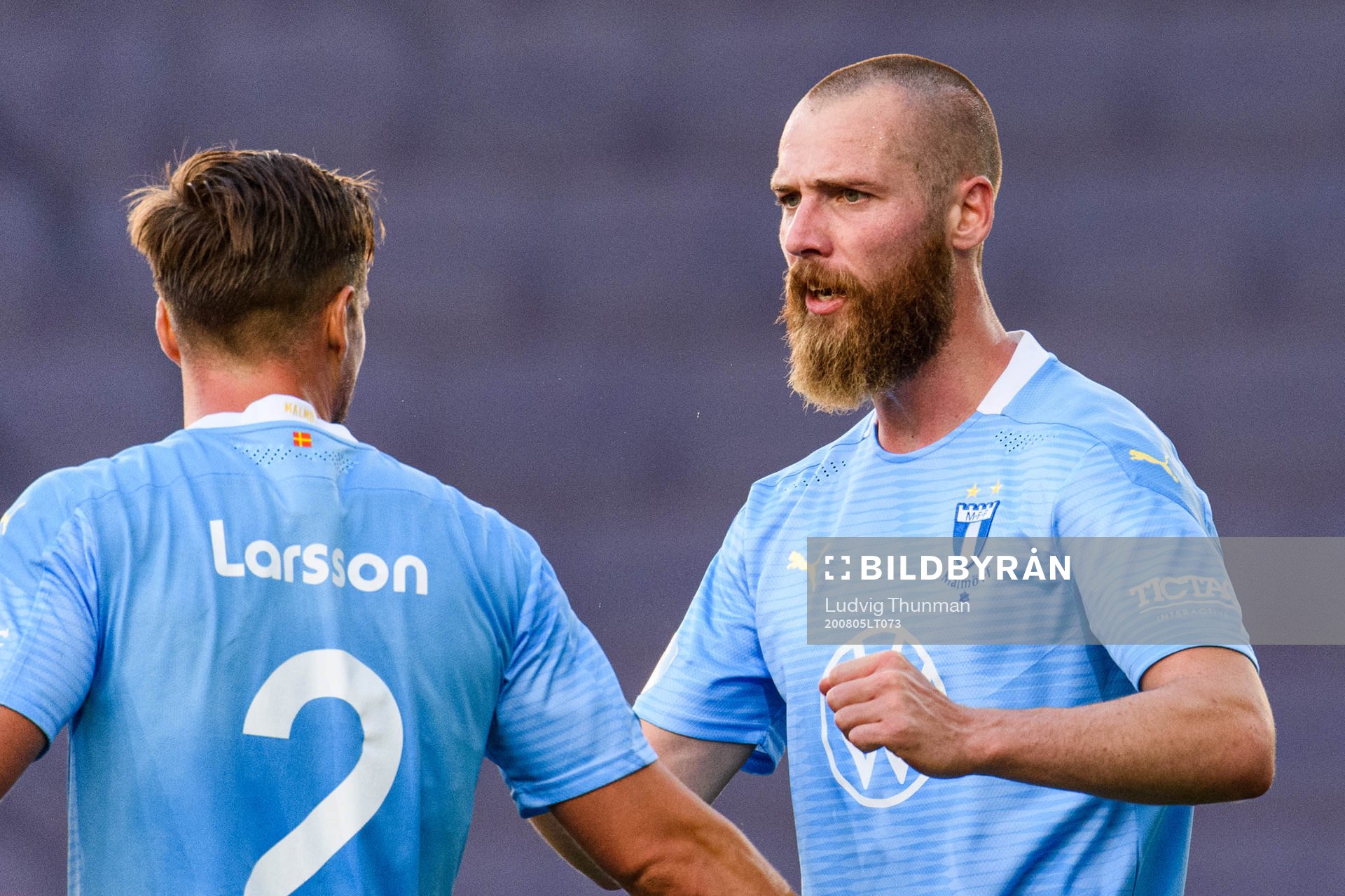 Malmö FFs Jo Inge Berget jublar