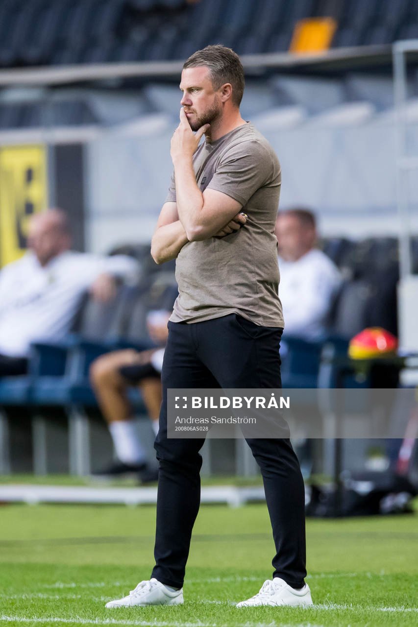 Elfsborgs manager Jimmy Thelin