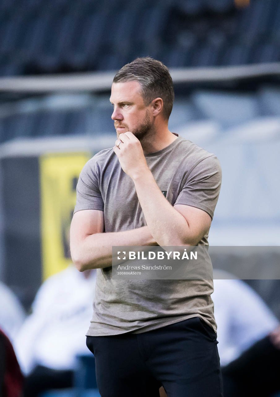 Elfsborgs manager Jimmy Thelin