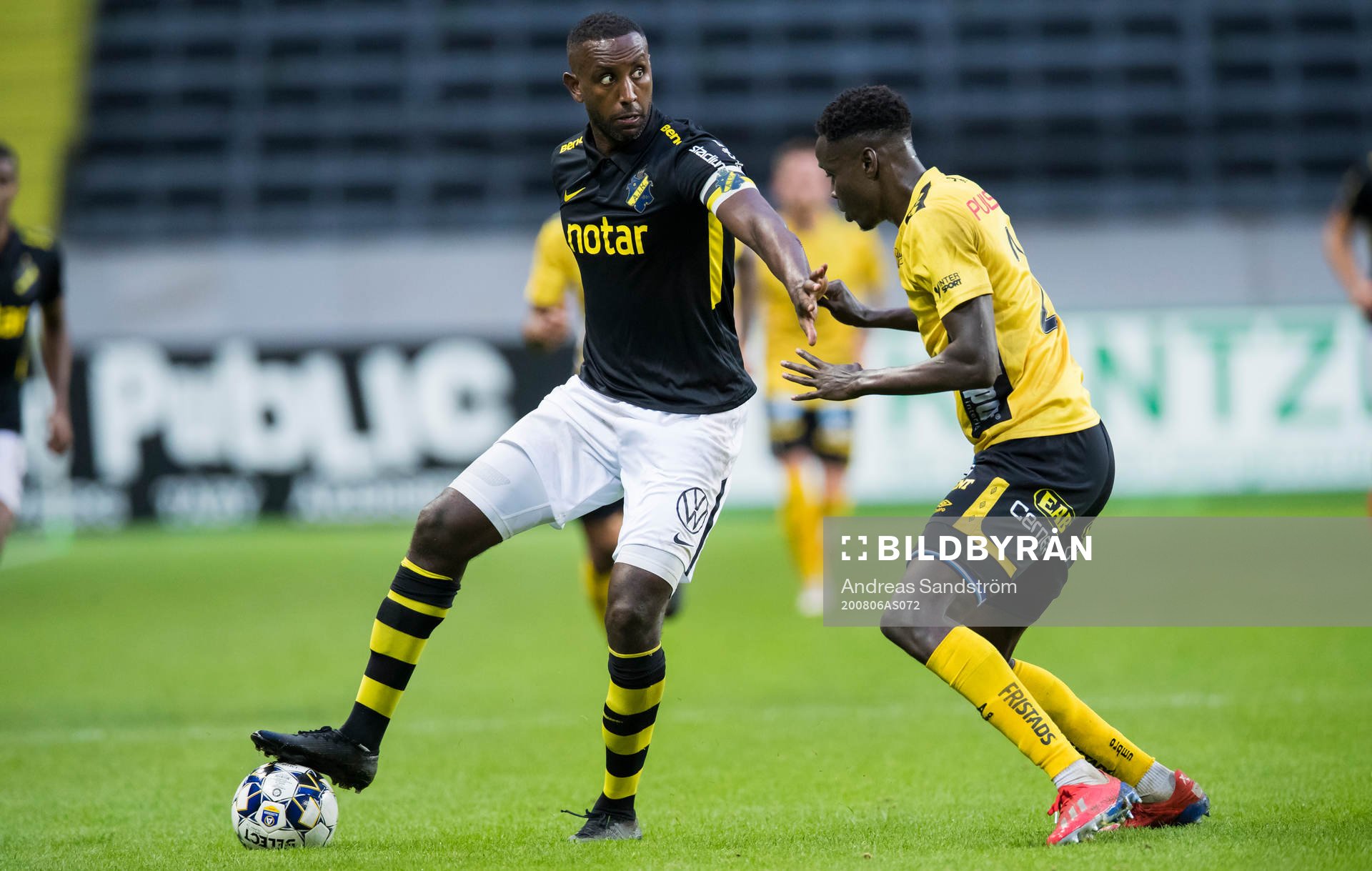 s Henok Goitom och Elfsborgs Joseph Okumu