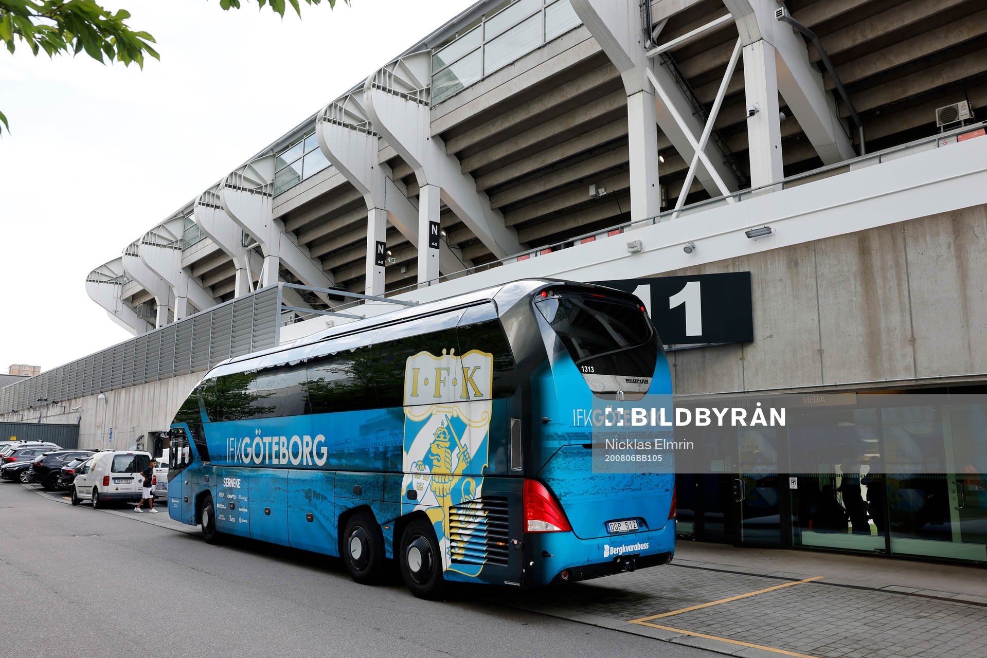 IFK Göteborgs spelarbuss