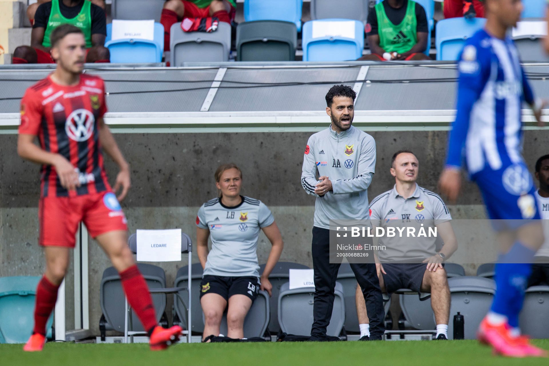 Östersunds tränare Amir Azrafshan