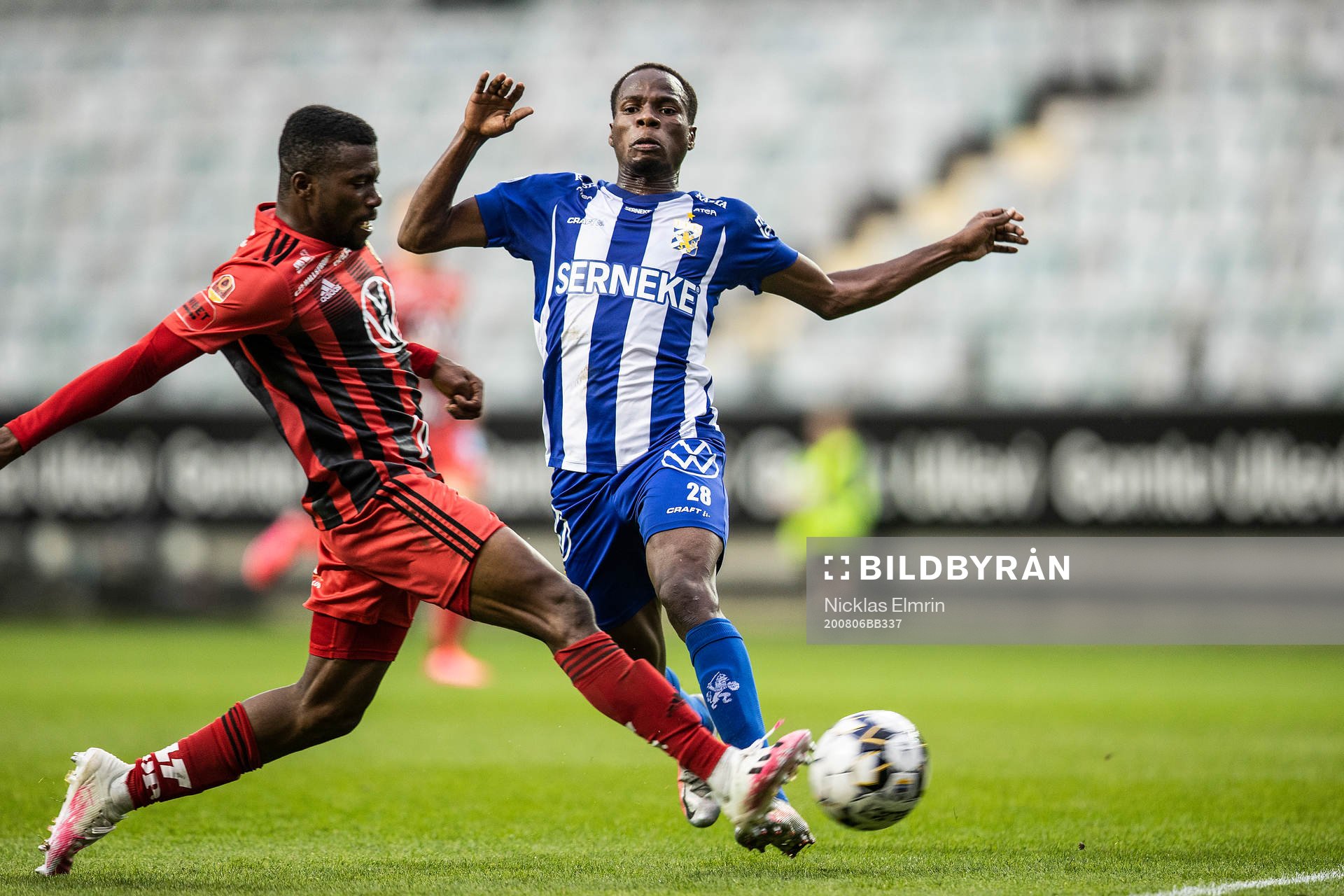Östersunds Kalpi Wilfried Ouattara och IFK Göteborgs