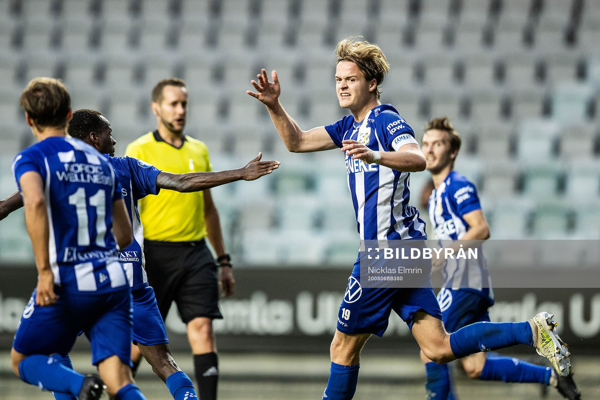 IFK Göteborgs August Erlingmark jublar
