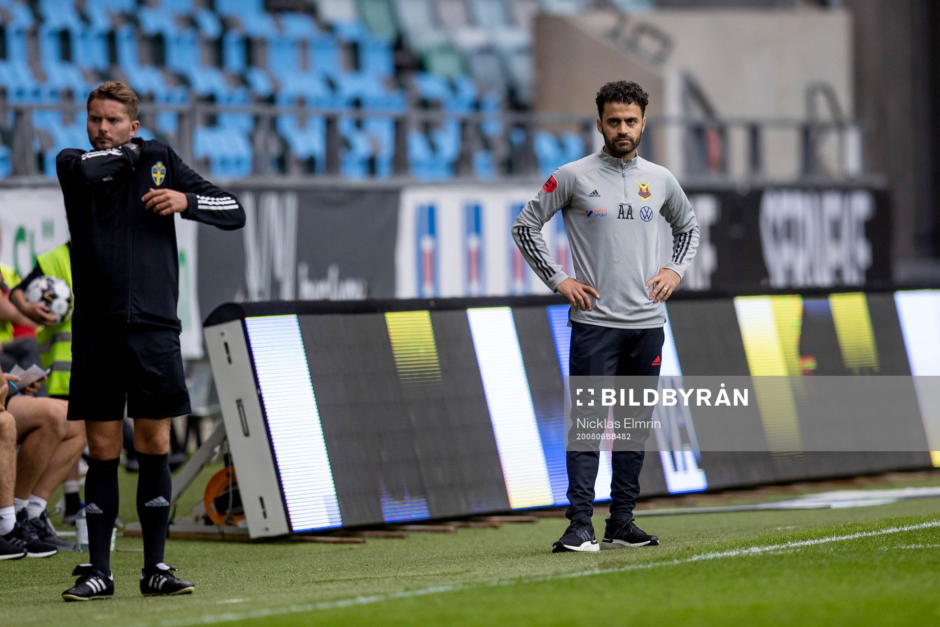 Östersunds tränare Amir Azrafshan
