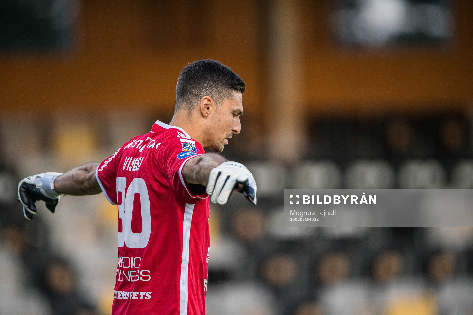 Sirius målvakt Jonathan Viscosi