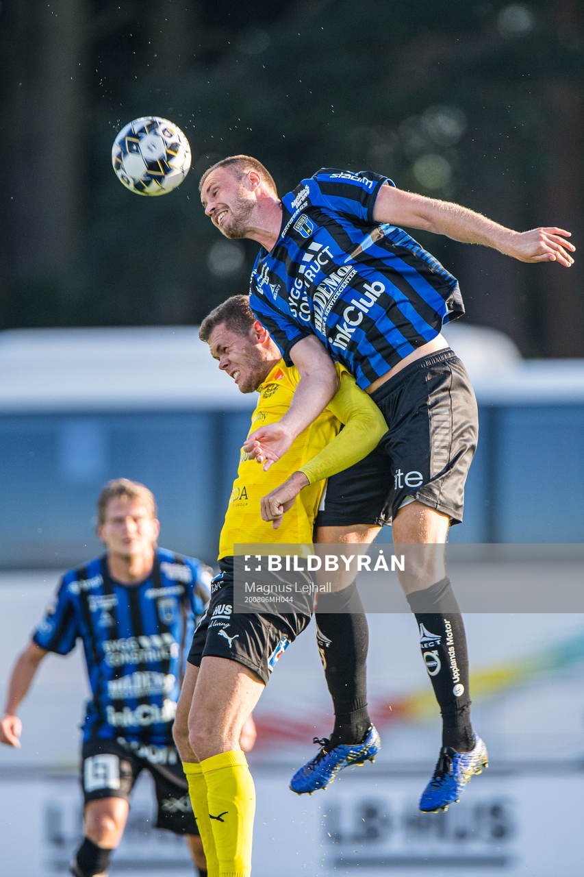 Mjällbys Jacob Bergström  och Sirius Daniel Jarl