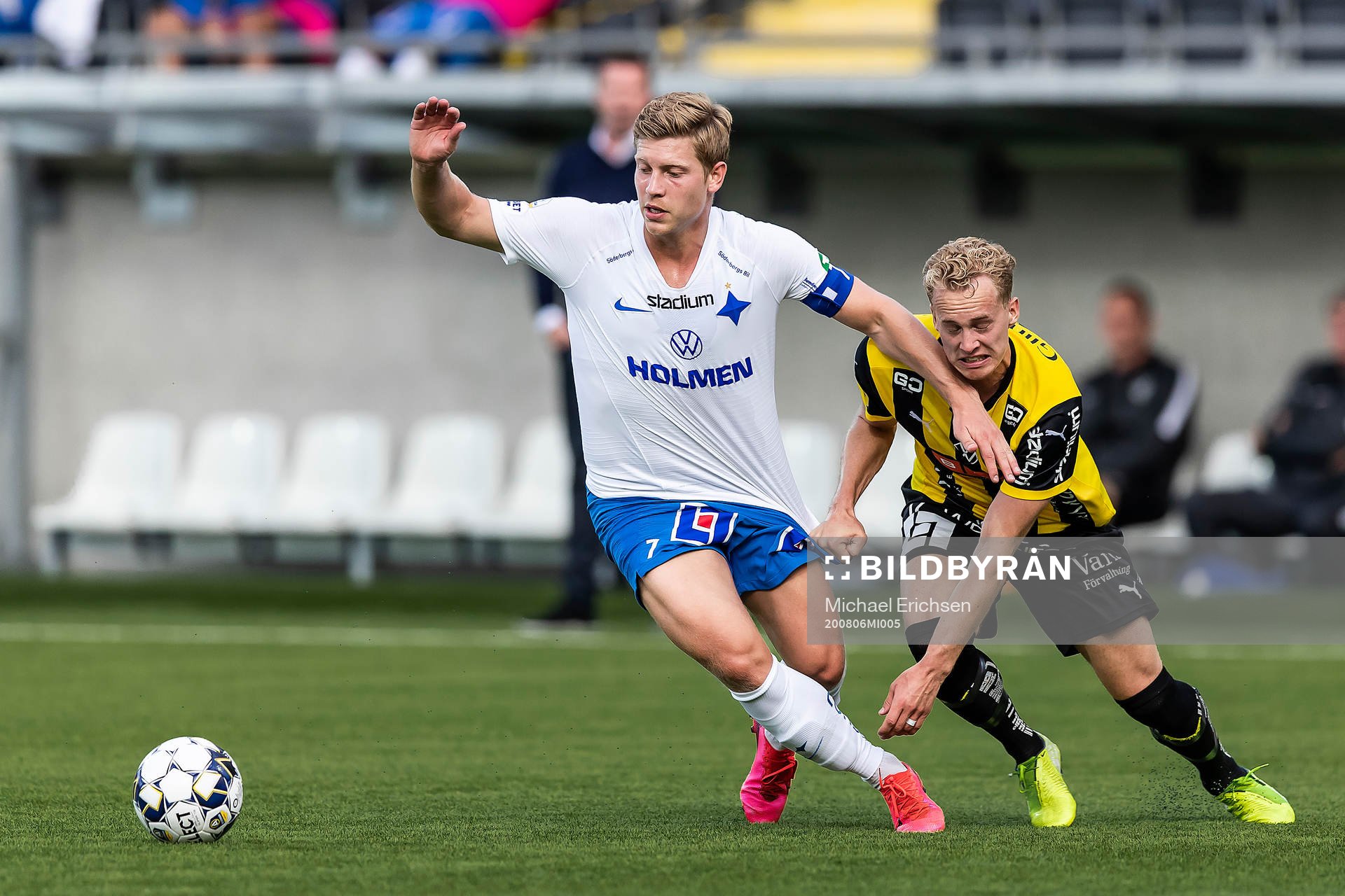 IFK Norrköpings Alexander Fransson och Häckens Gustav