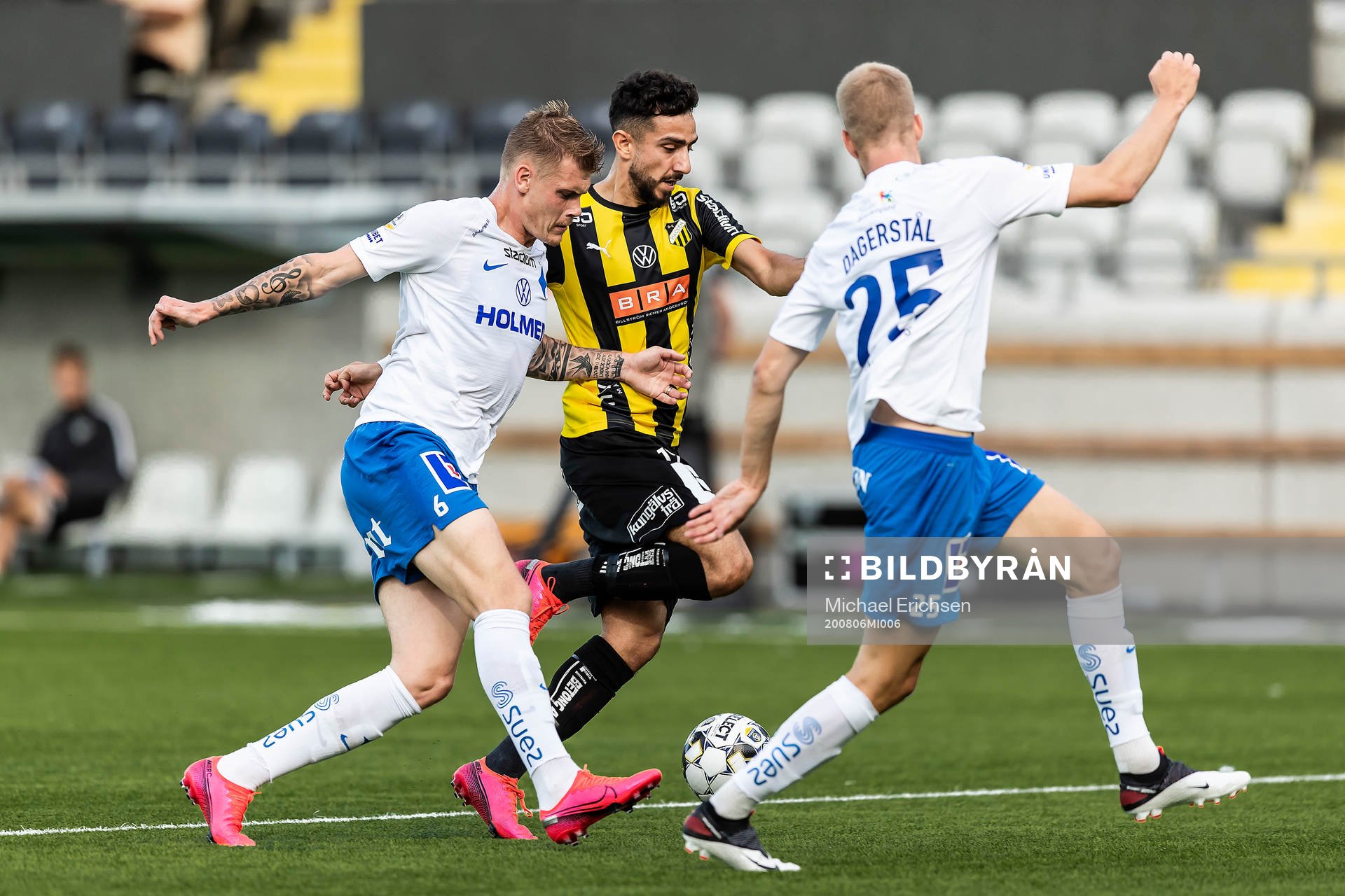 IFK Norrköpings Eric Smith och Filip Dagerstål mot