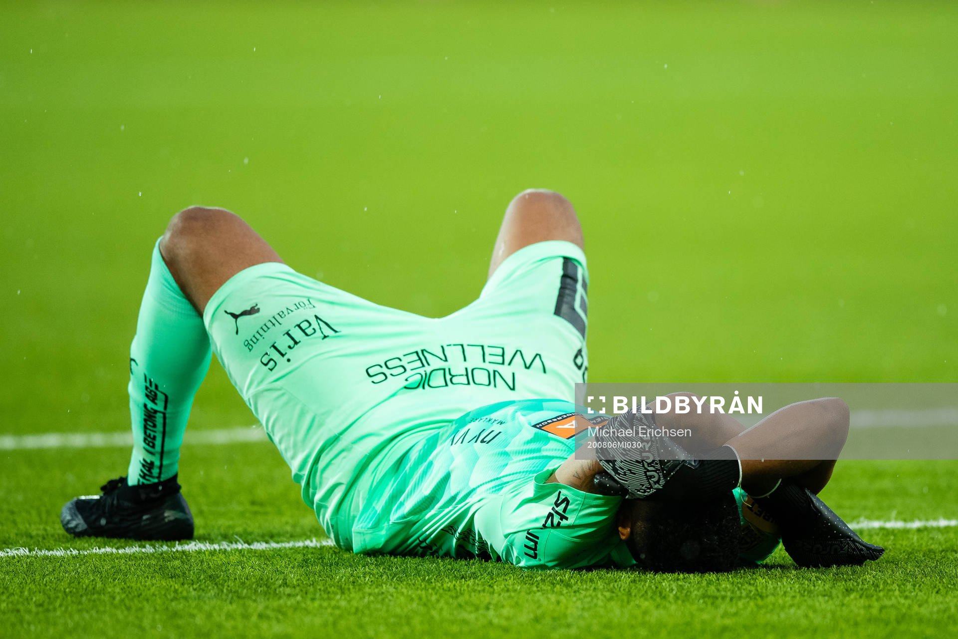 Häckens målvakt Jonathan Ursin Rasheed