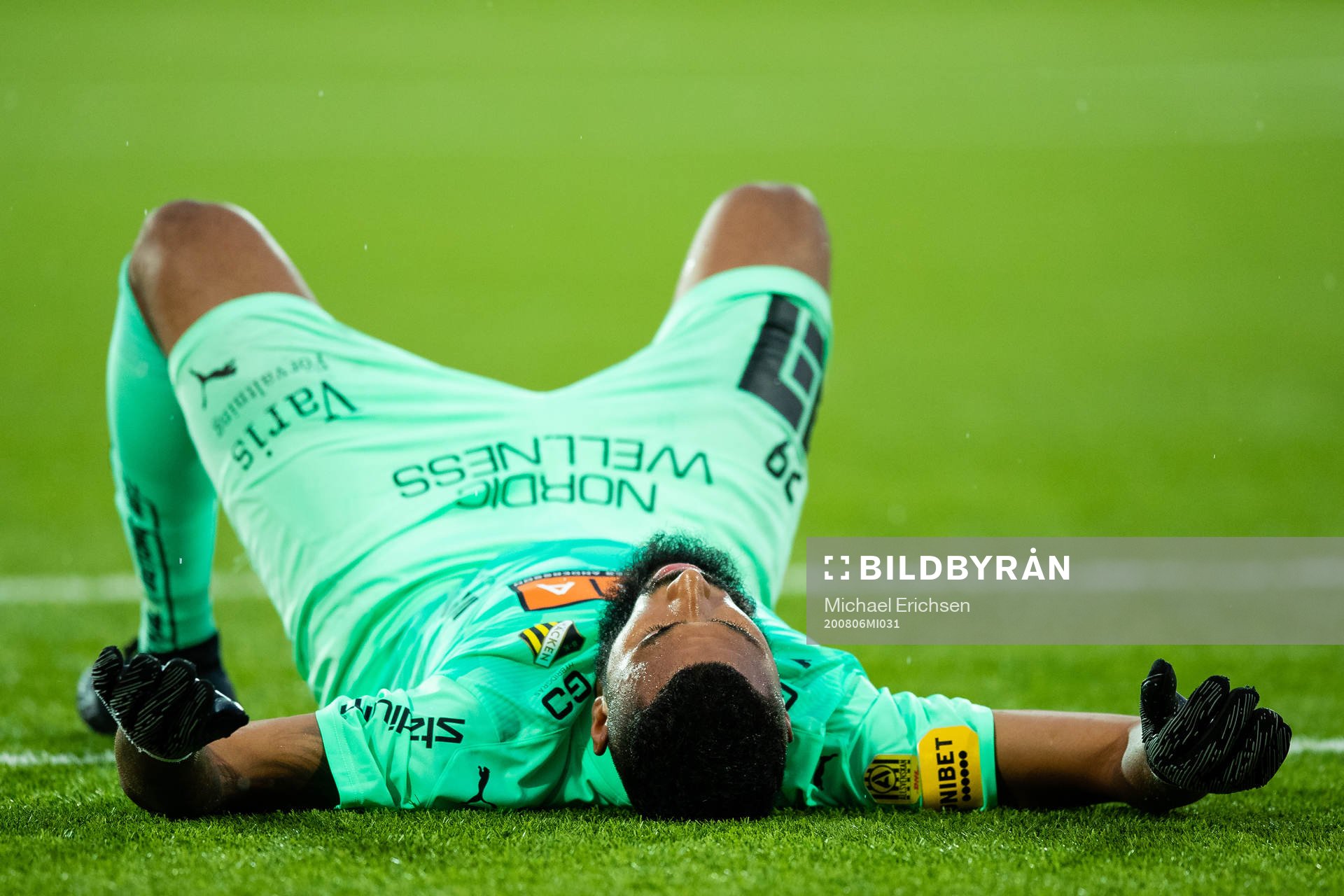Häckens målvakt Jonathan Ursin Rasheed