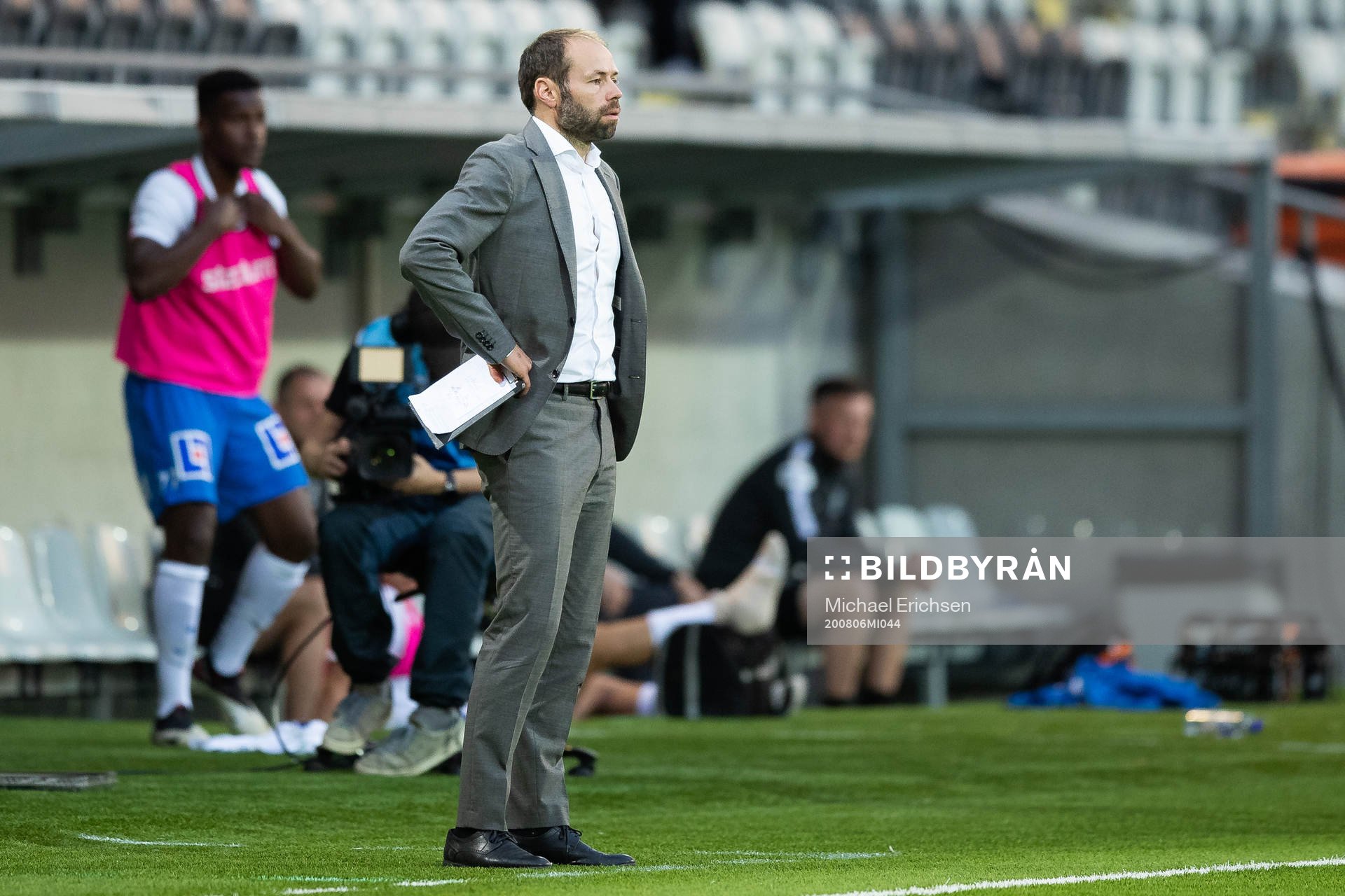 Häckens tränare Andreas Alm