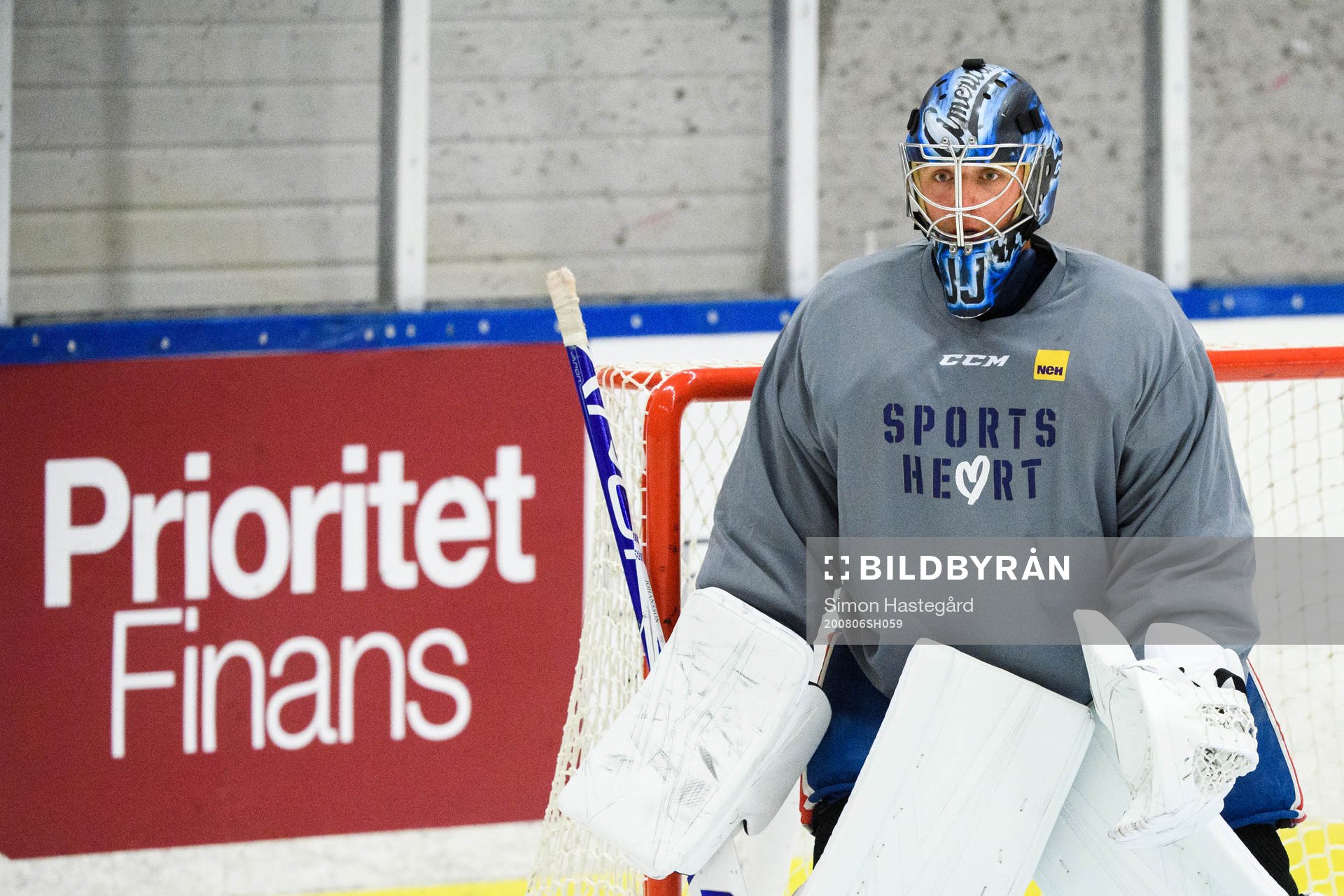 Buffalo Sabres målvakt Jonas Johansson