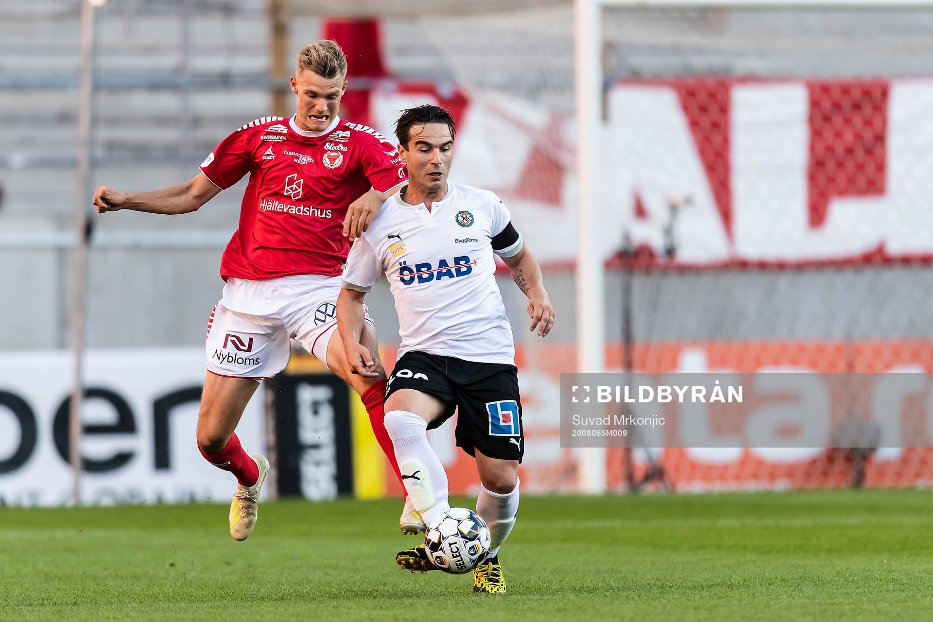 Kalmars Svante Ingelsson och Örebros Fabio De Sousa Silva