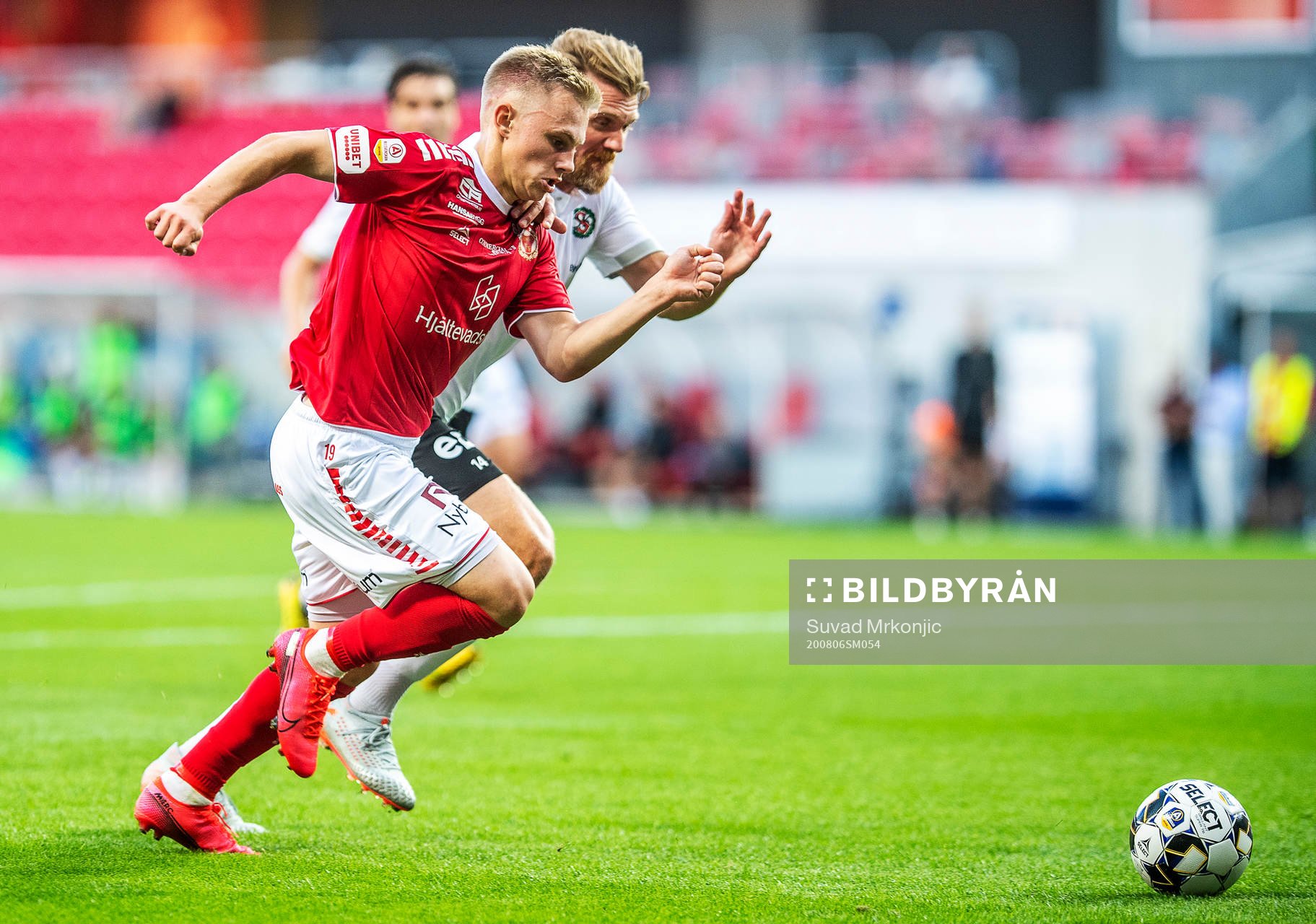 Kalmars Isak Jansson  och Örebros Michael Almebäck