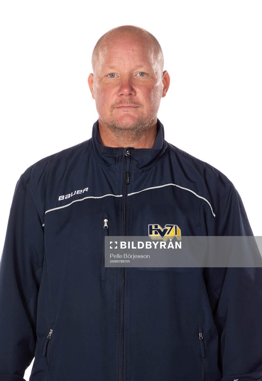 HV71s Assisterande tränare Jonas Holmström