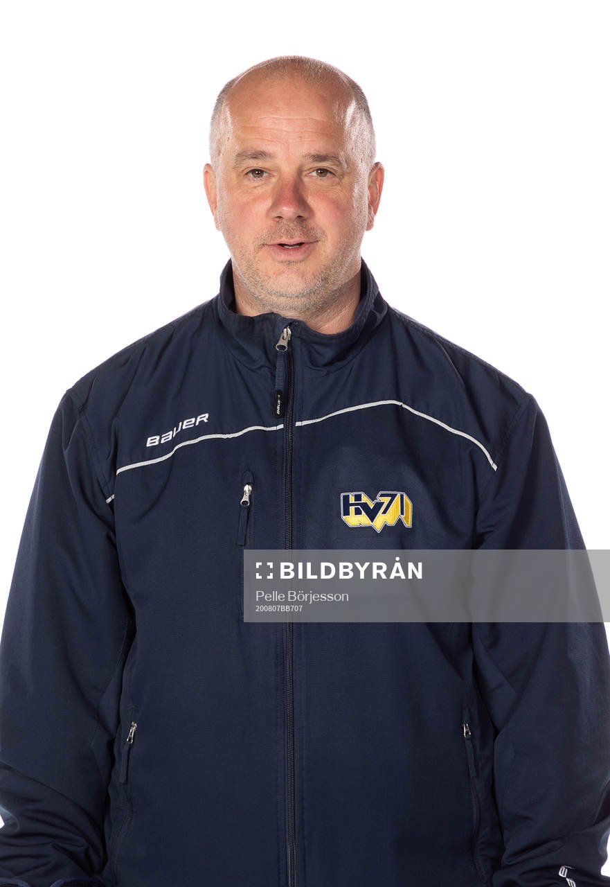 HV71s Assisterande tränare Stefan Nyman