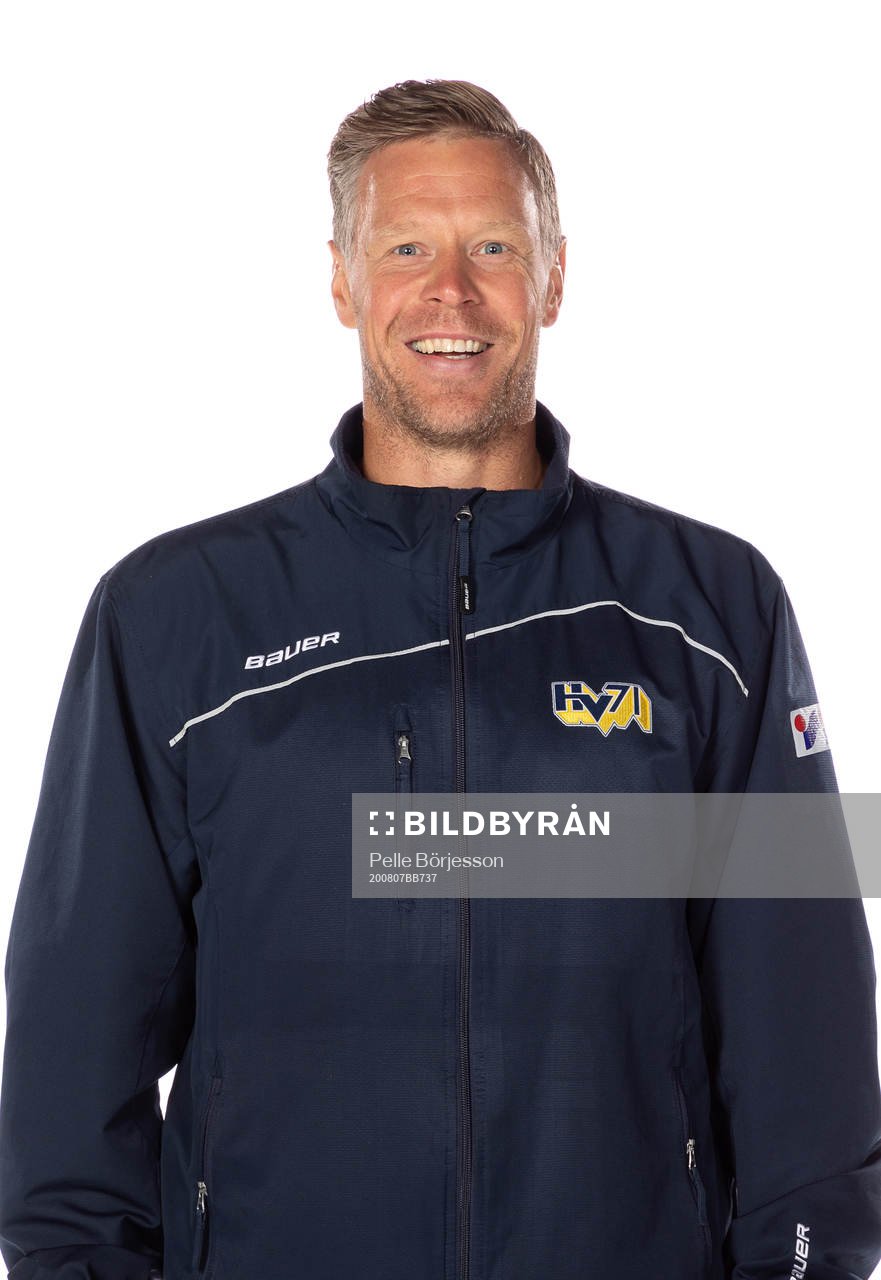 HV71s Tränare Nicklas Rahm