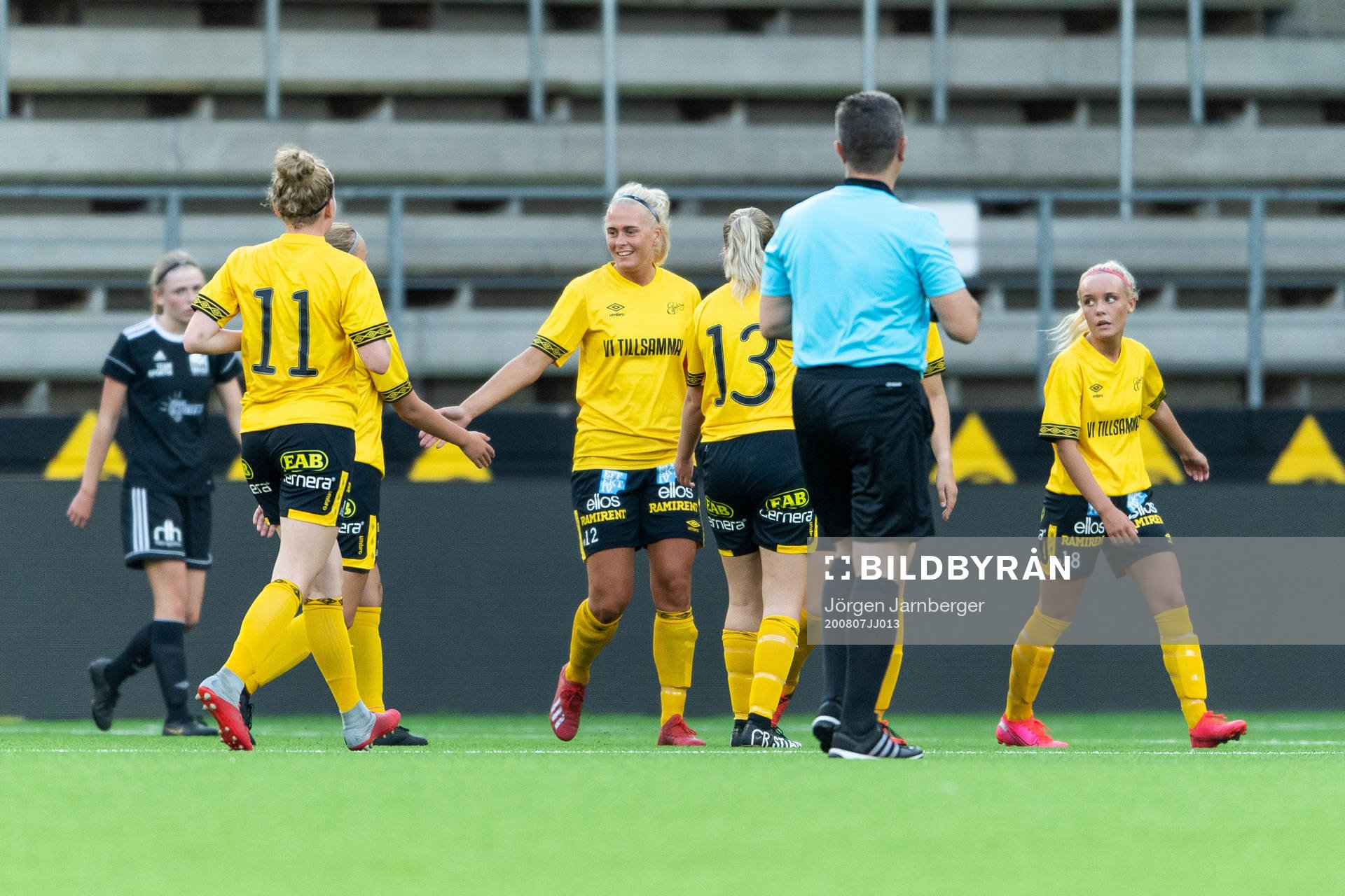 Elfsborgs Ellen Larsson jublar