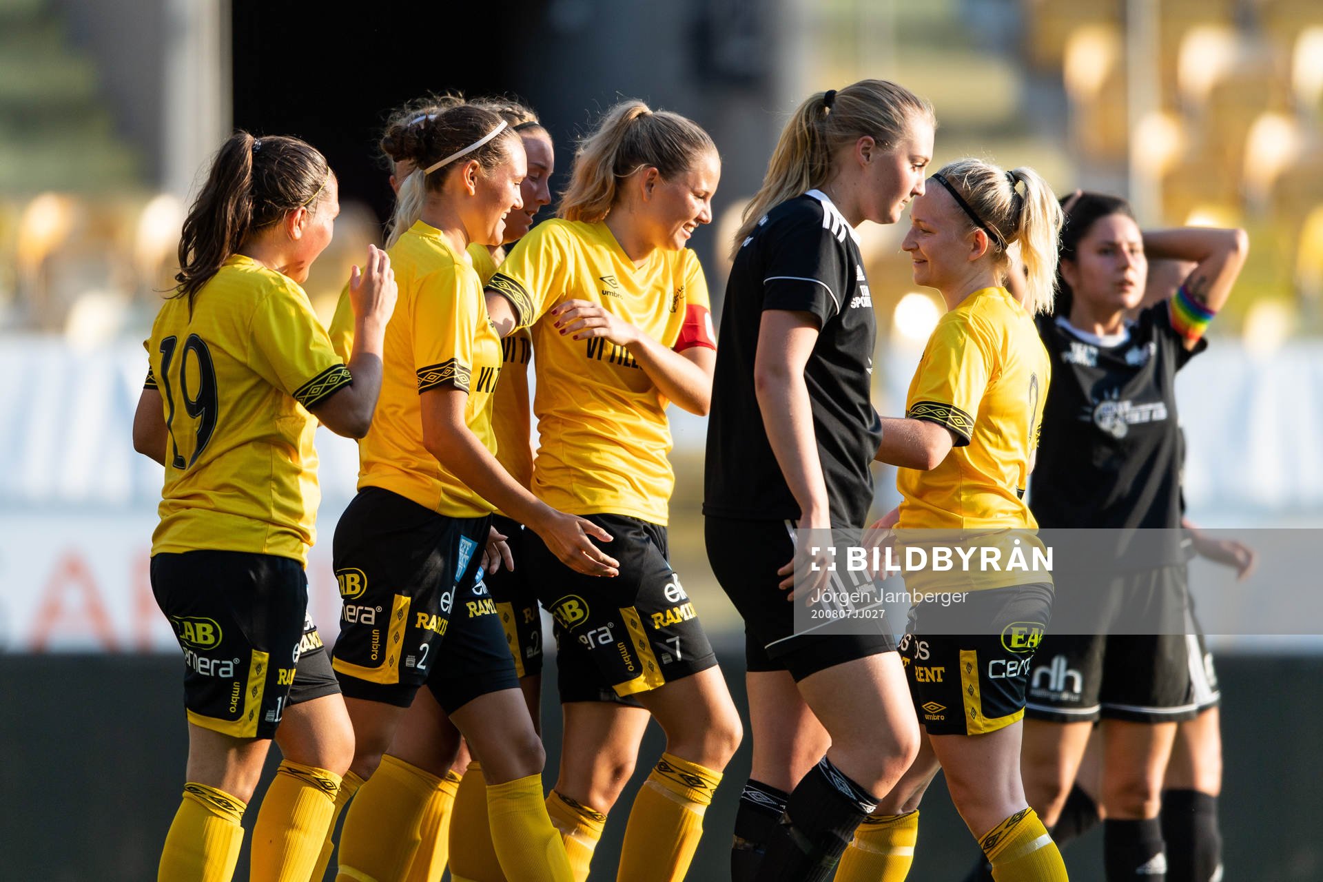 Elfsborgs Wilda Johansson klappas om av Johanna Kalinski