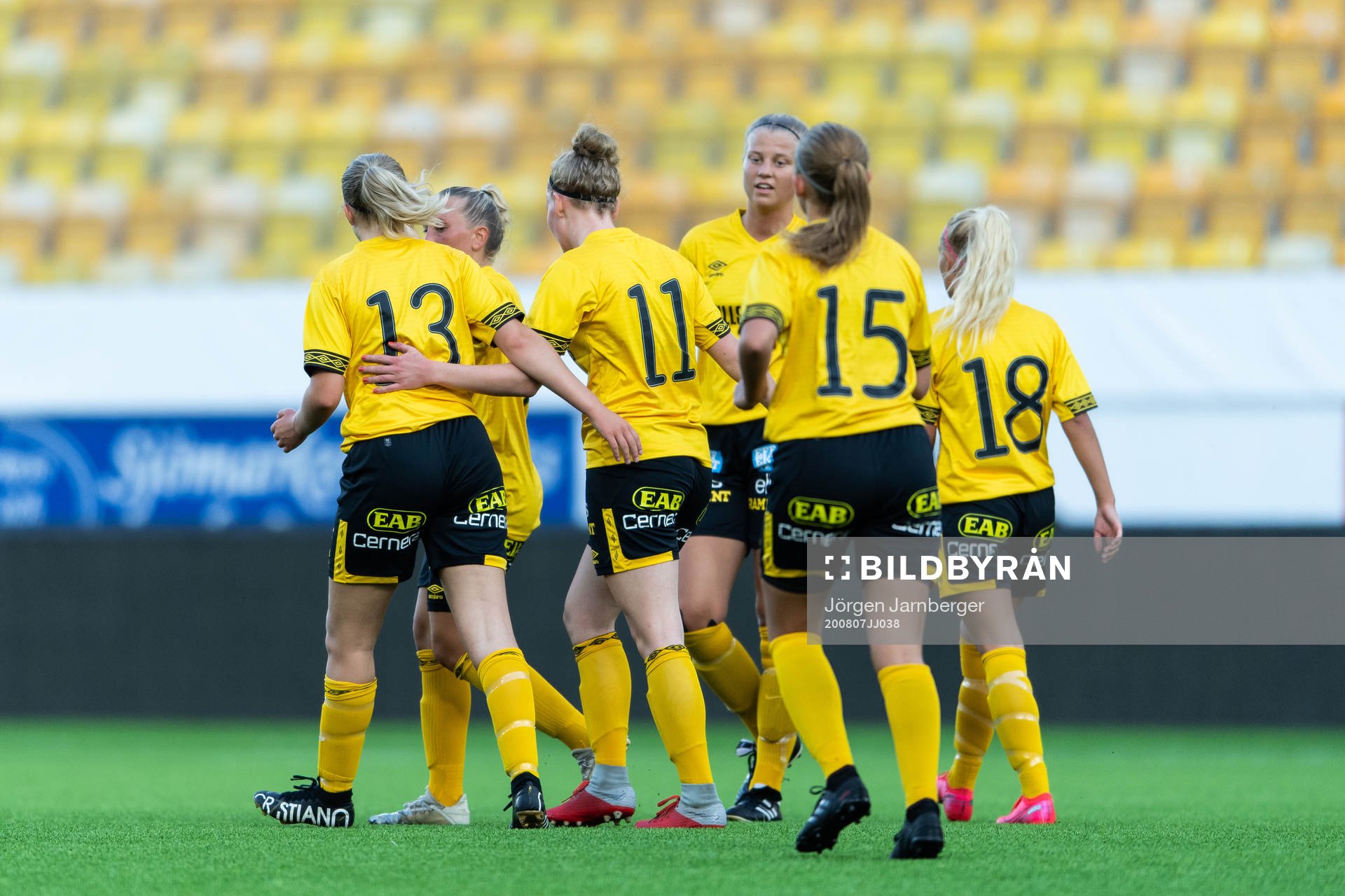 Elfsborgs spelare jublar