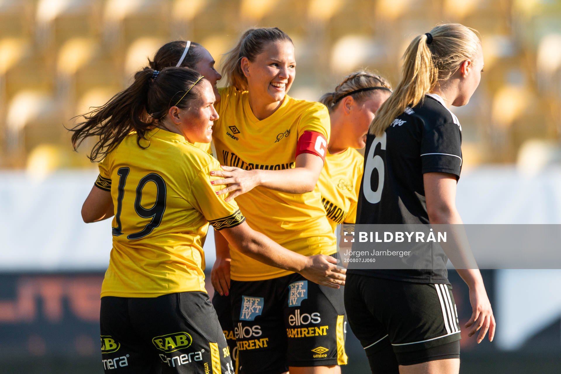 Elfsborgs Gabriella Uddh jublar