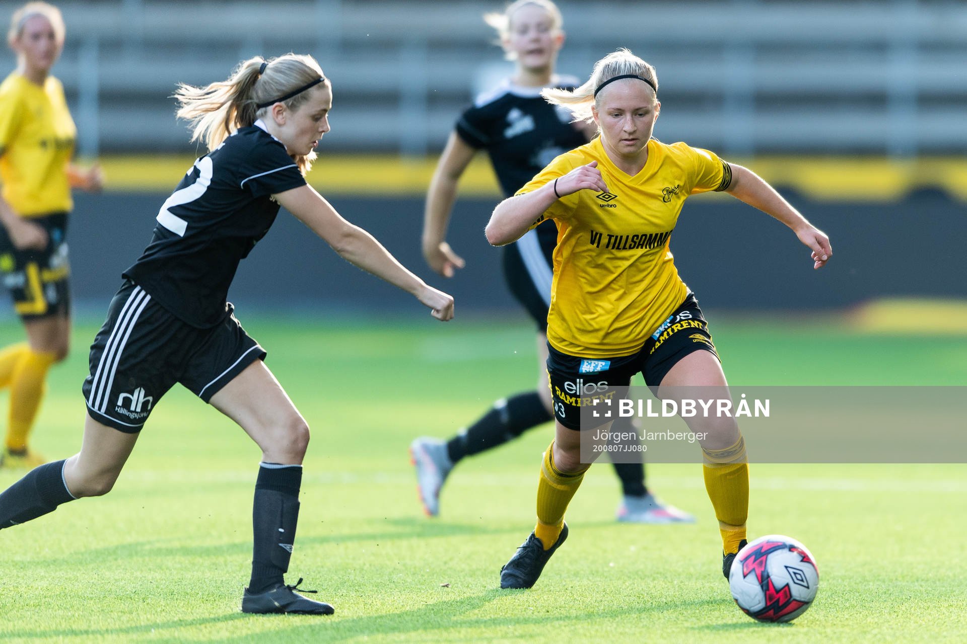 Elfsborgs Fanny Johansson och Hus Izabella Björklund
