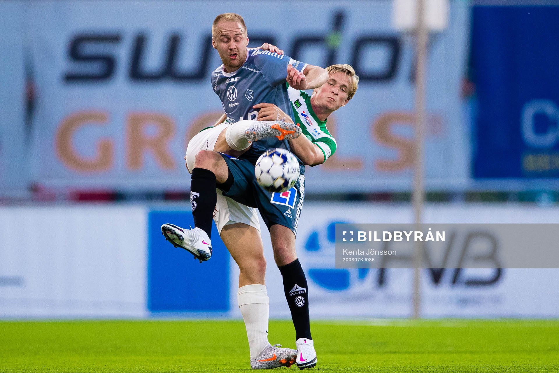 Brages Oscar Lundin och Västerås Douglas Karlberg