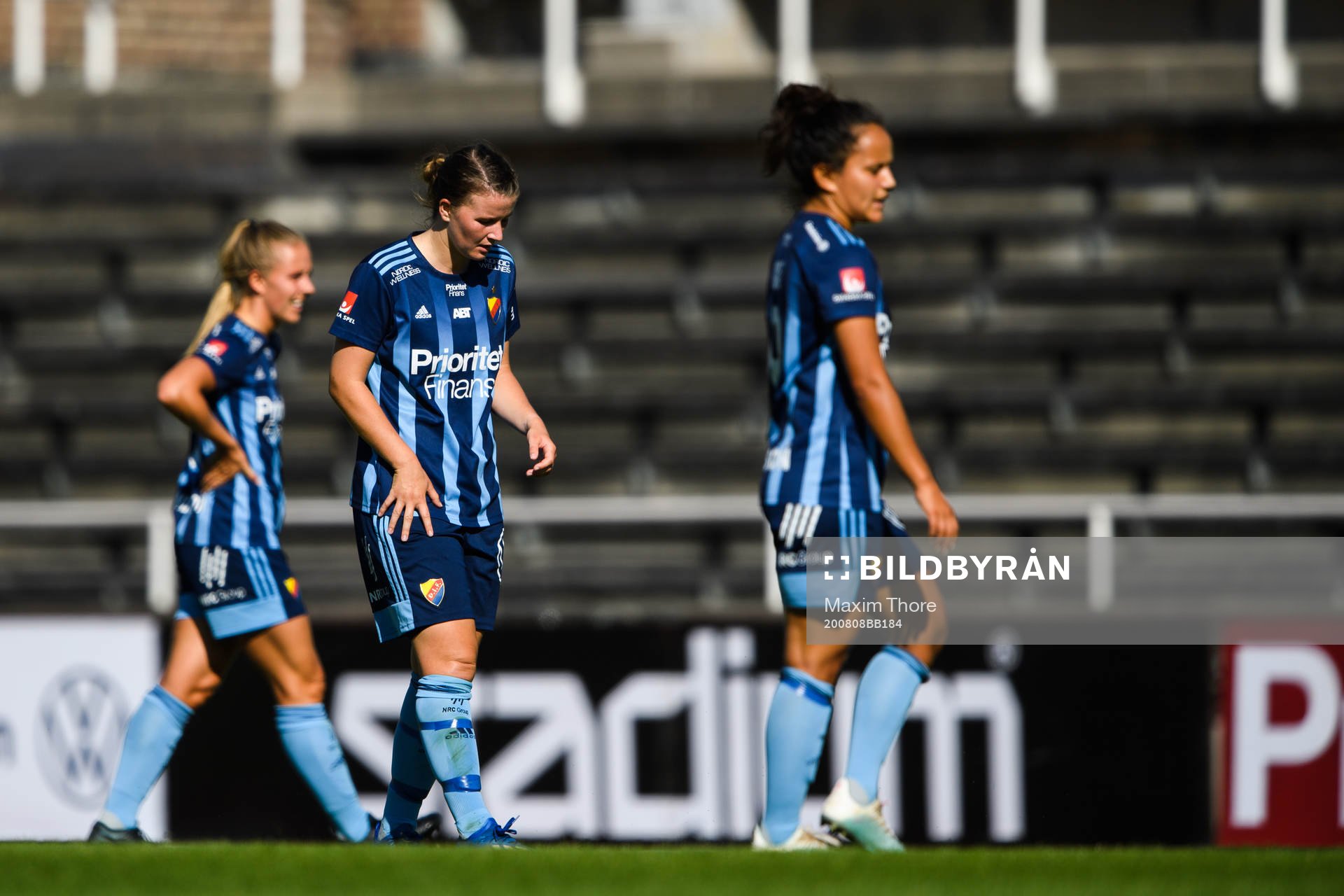 Djurgårdens Frida Boriero deppar